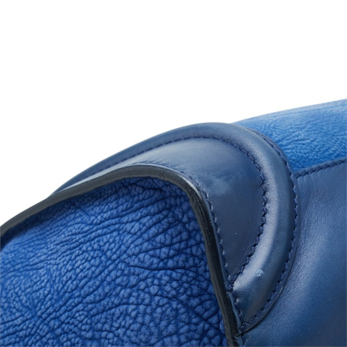 Celine Blue Leather Handbag (Pre-Owned)