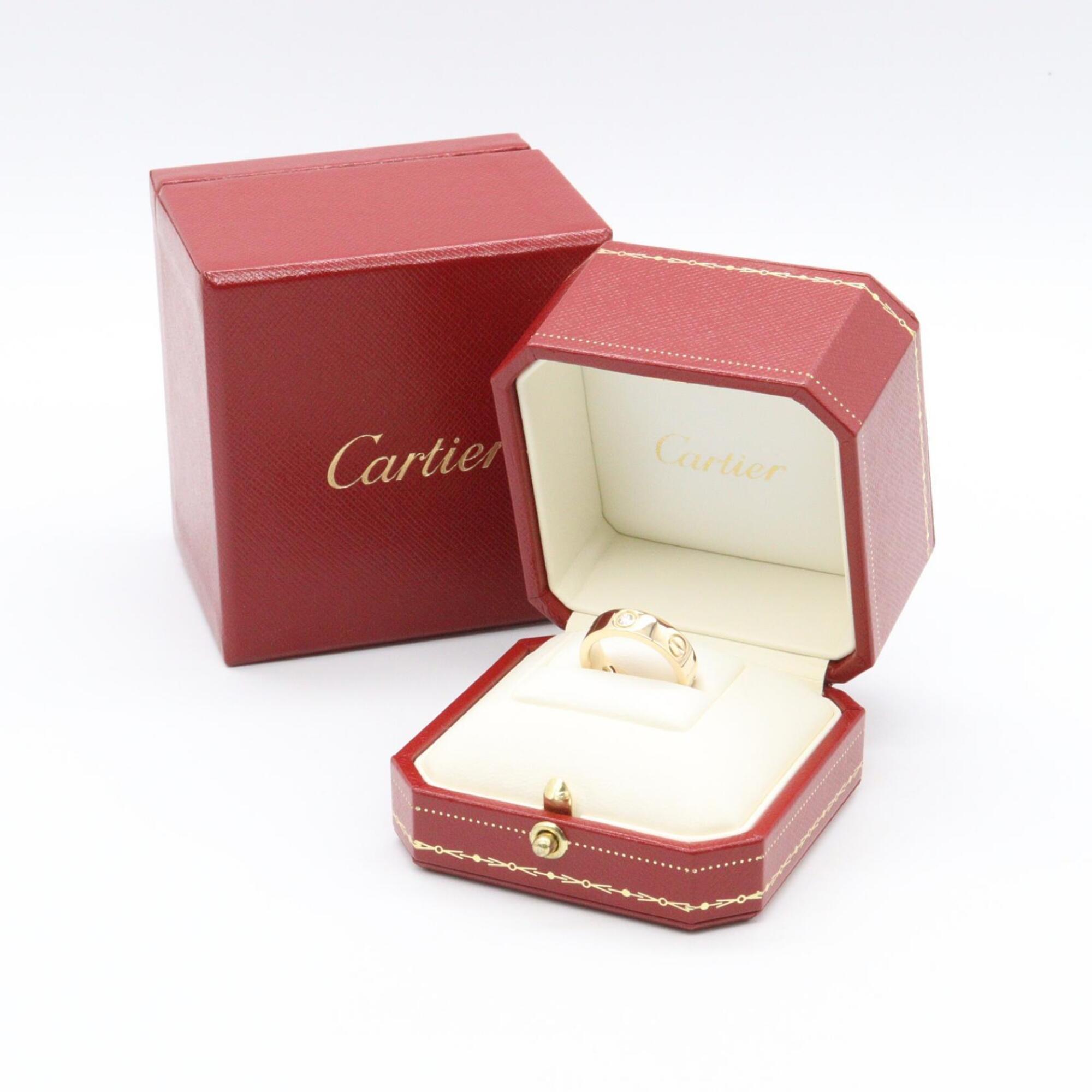 Cartier Gold Clear Yellow Gold (18K) Band Ring (Pre-Owned)