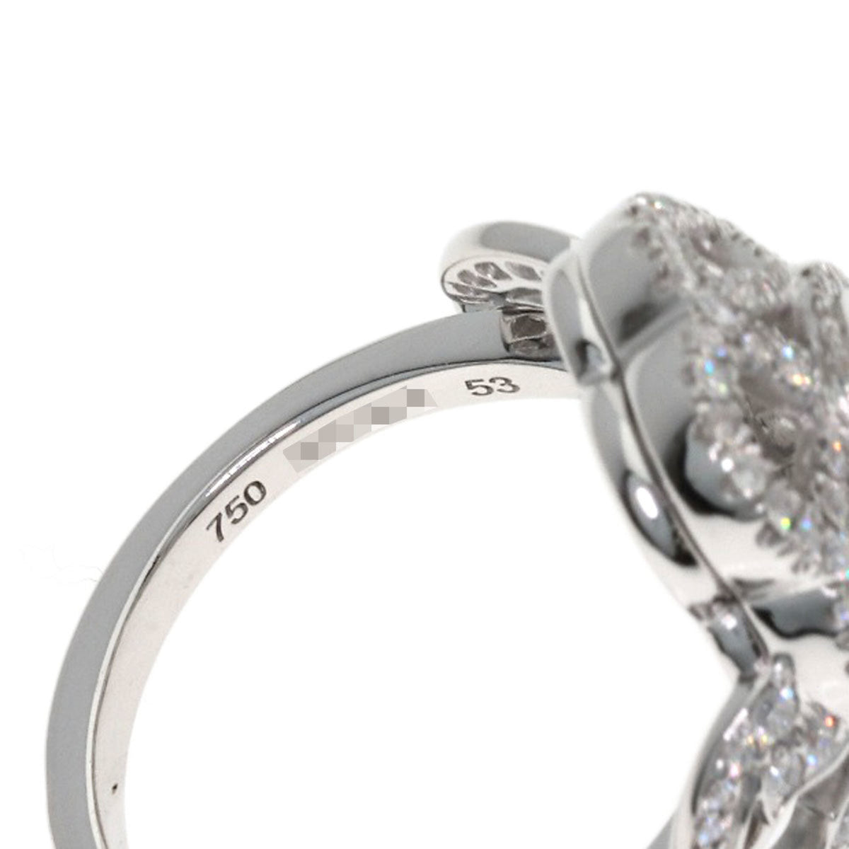 Chanel White Gold (18K) Band Ring (Pre-Owned)