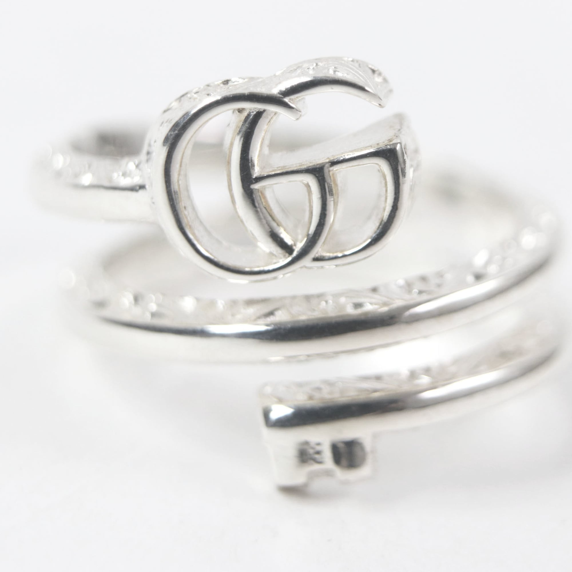 Gucci Silver Silver 925 Band Ring (Pre-Owned)