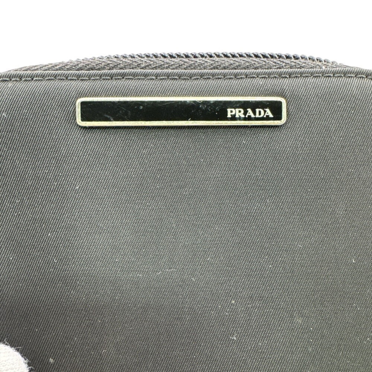Prada Black Nylon Wallet (Bi-Fold) (Pre-Owned)