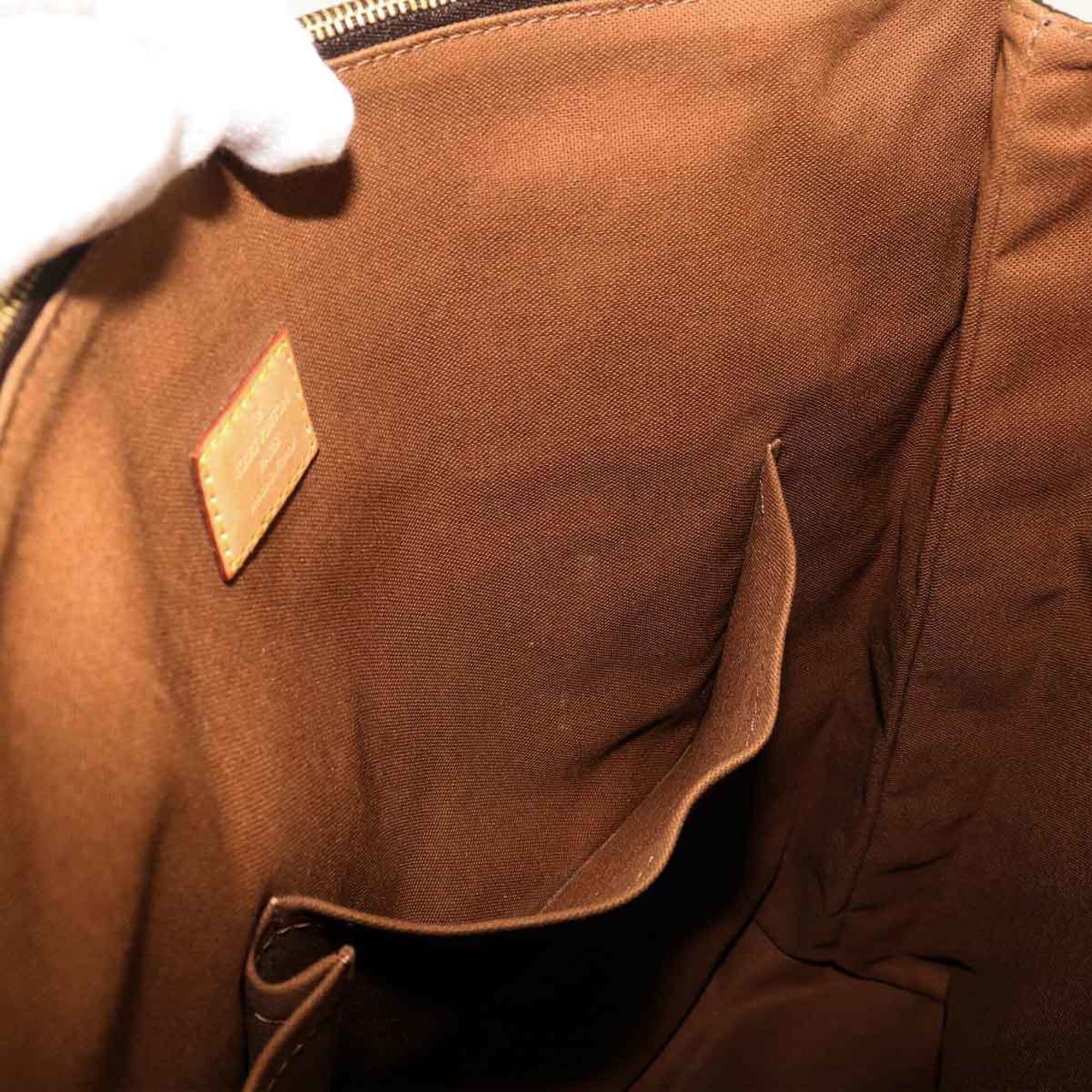 Louis Vuitton Brown Monogram Monogram Handbag Tote Bag (Pre-Owned)