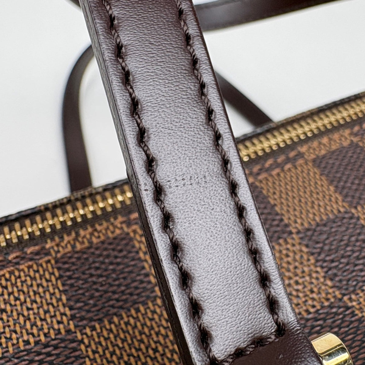 Louis Vuitton Brown Damier Canvas Handbag (Pre-Owned)