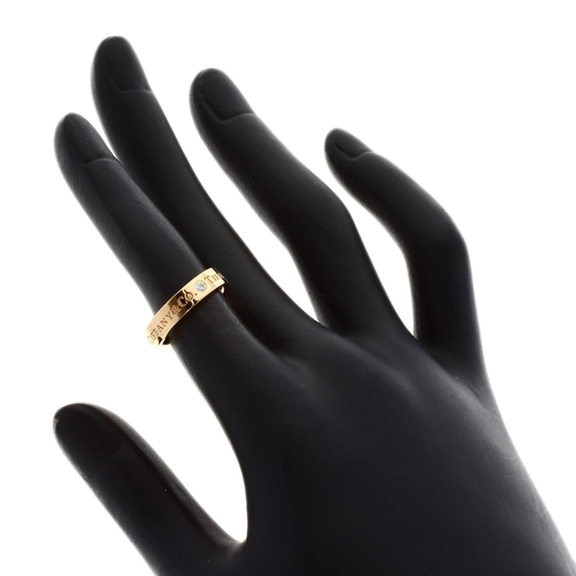 Tiffany Pink Gold (18K) Band Ring (Pre-Owned)