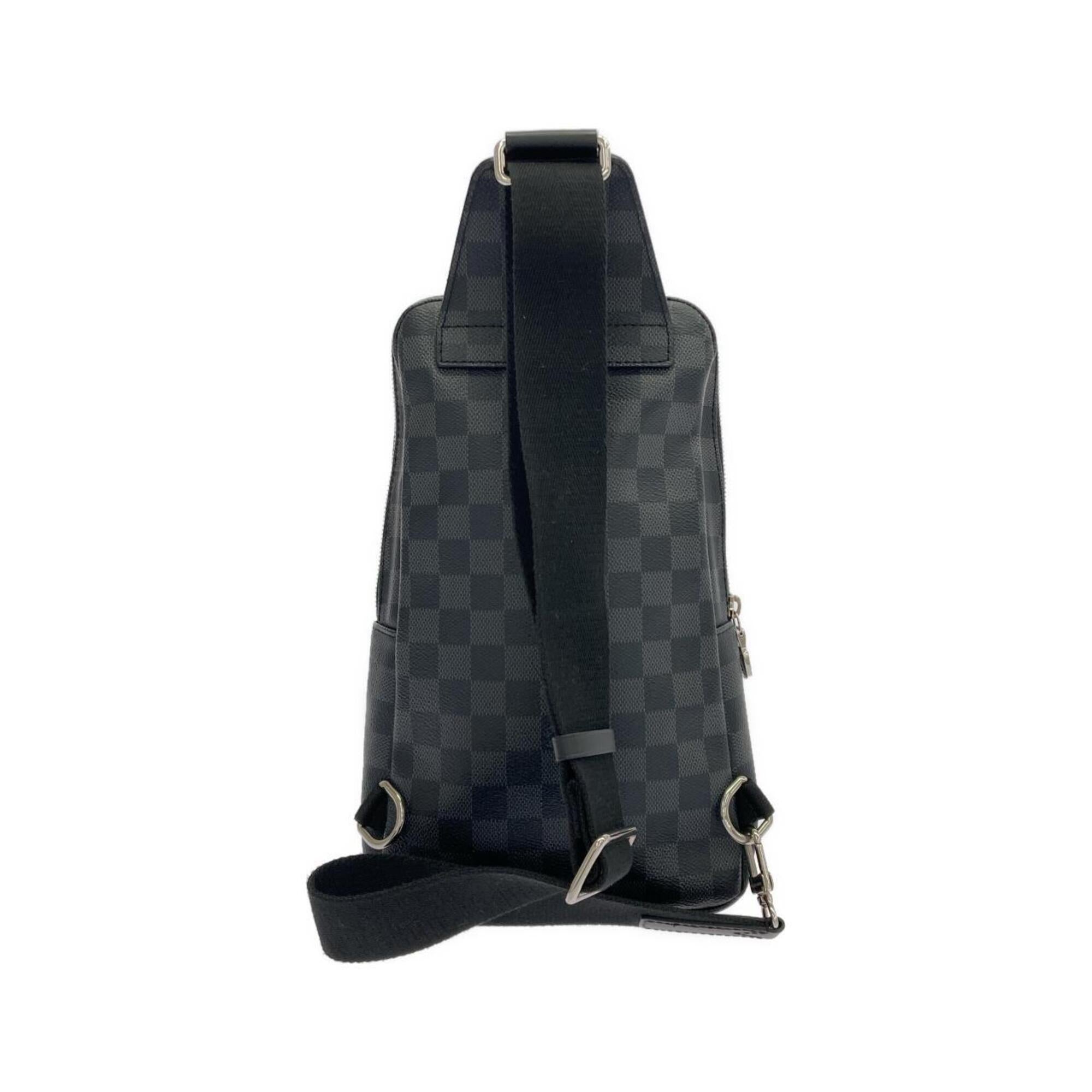 Louis Vuitton Graphite Coated Canvas Shoulder Bag (Pre-Owned)