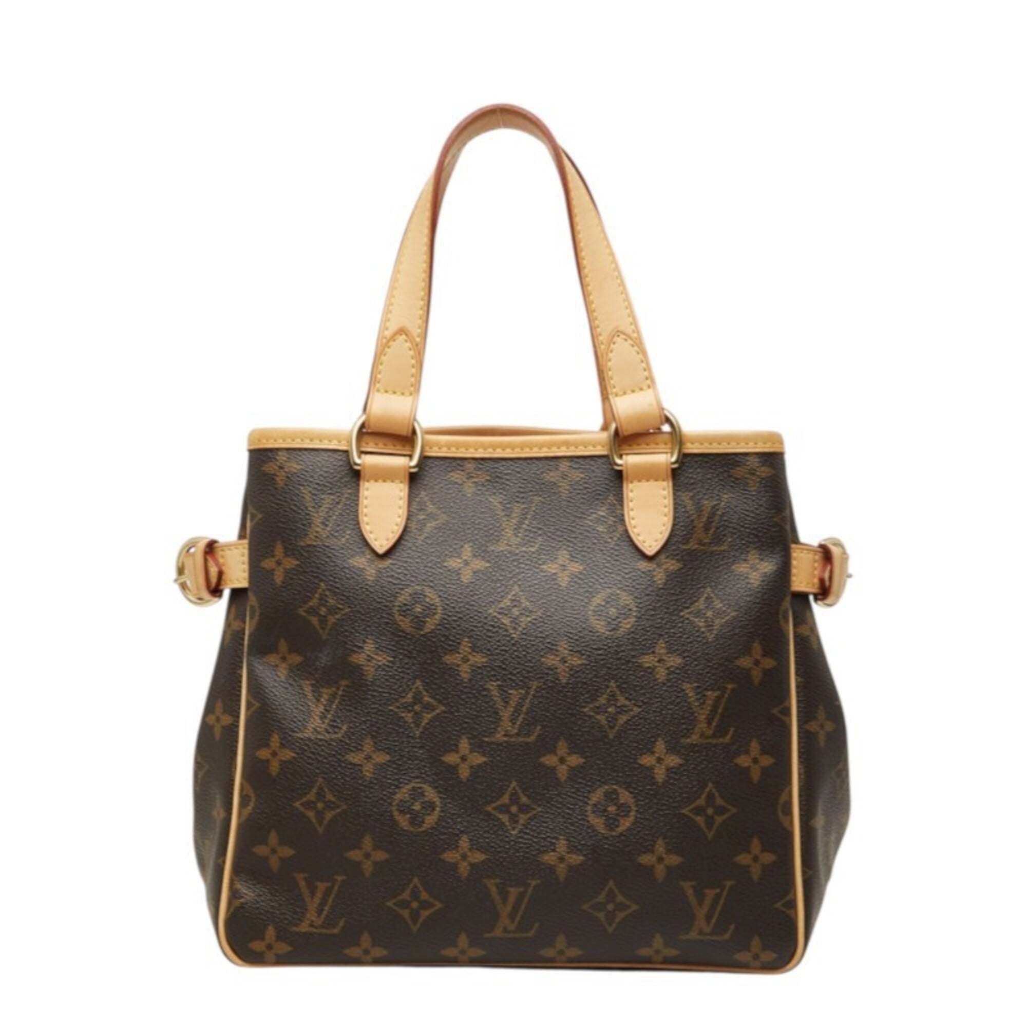 Louis Vuitton Brown Pvc Leather Handbag (Pre-Owned)