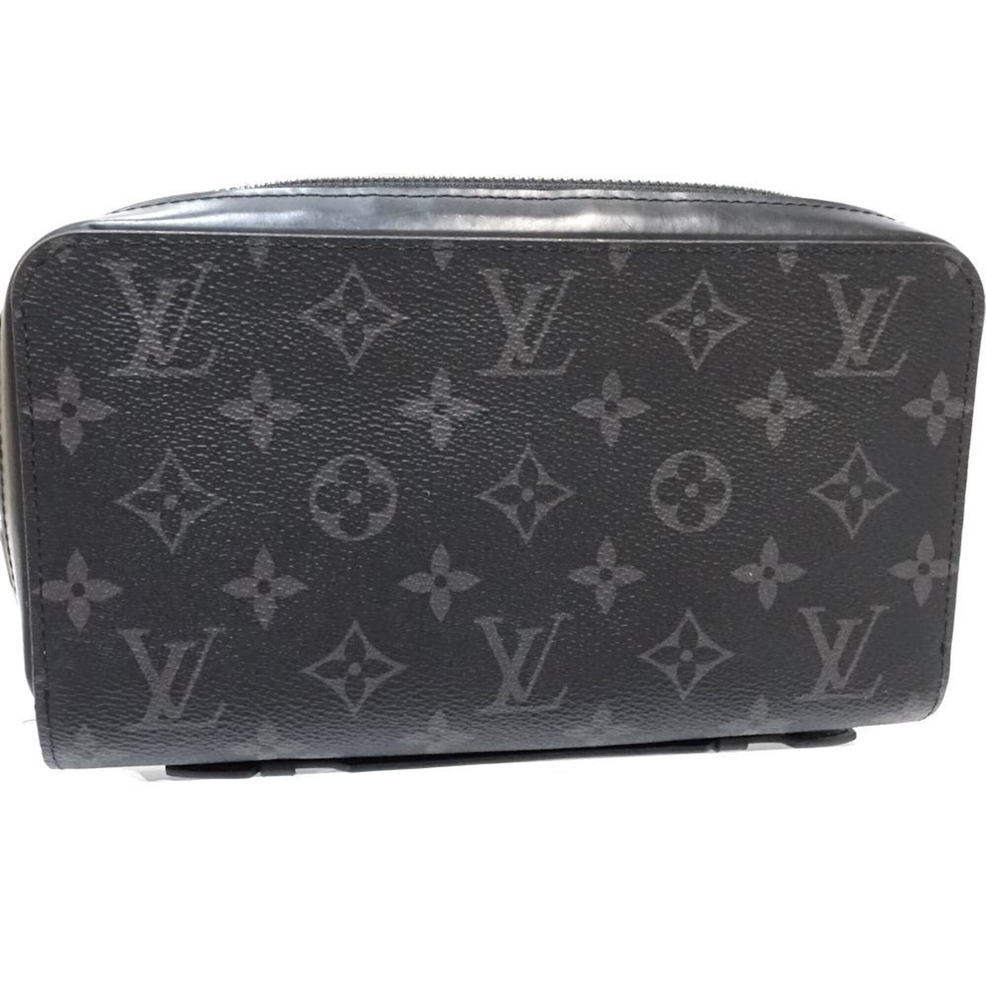 Louis Vuitton Black Monogram Eclipse Long Wallet (Bi-Fold) (Pre-Owned)