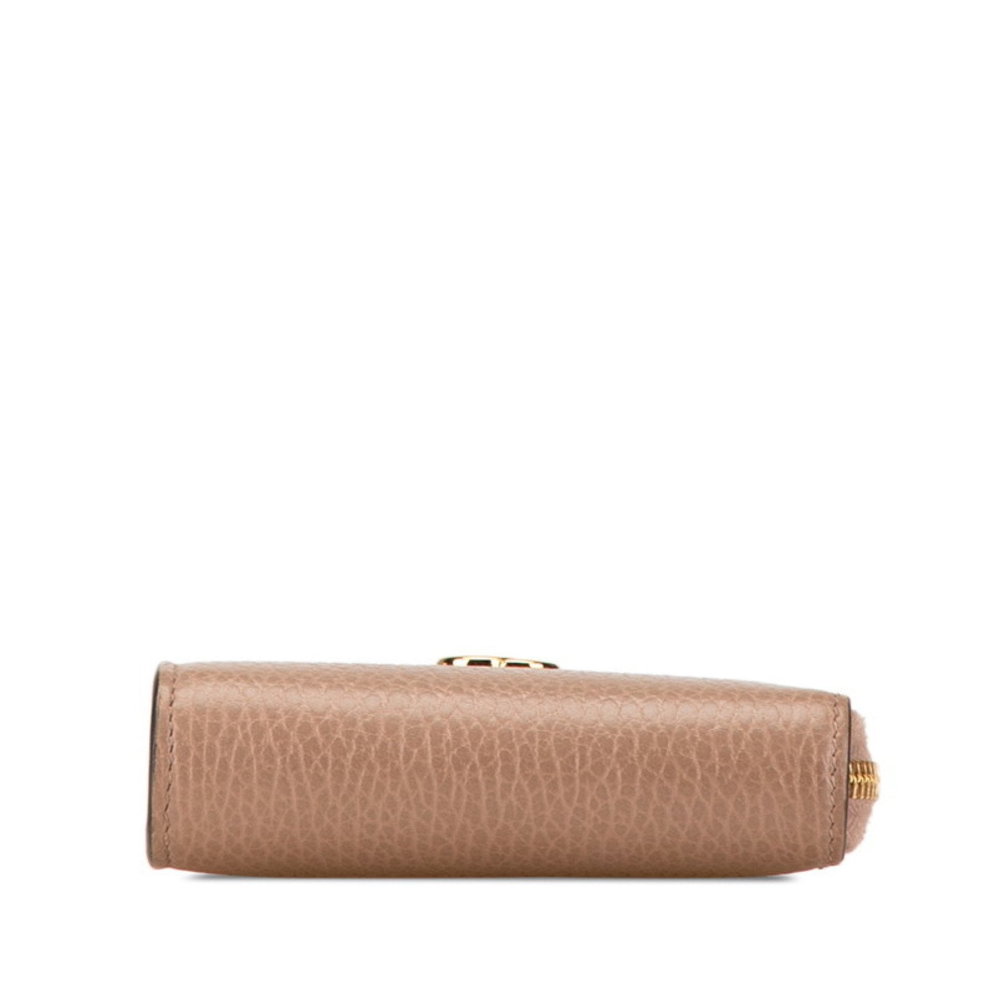 Gucci Beige Pvc Leather Wallet (Bi-Fold) (Pre-Owned)