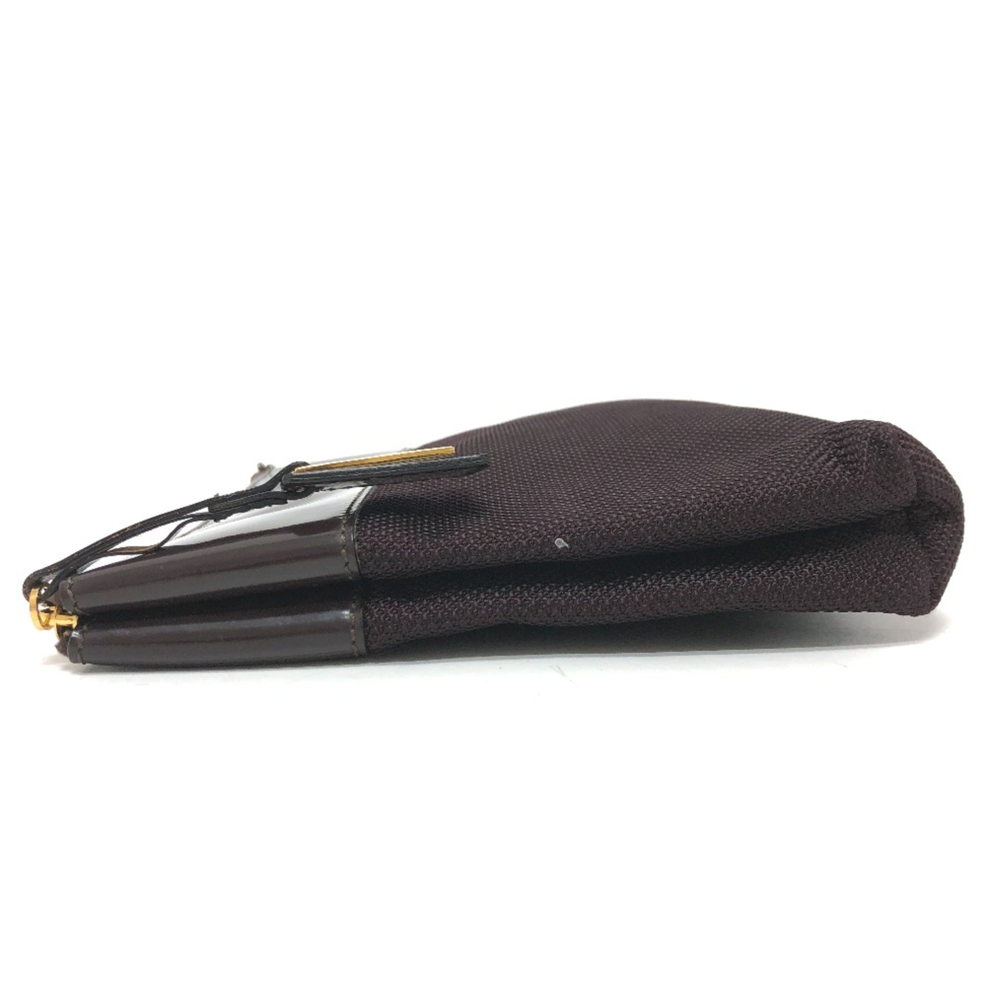 Celine Brown Leather Pouch (Pre-Owned)