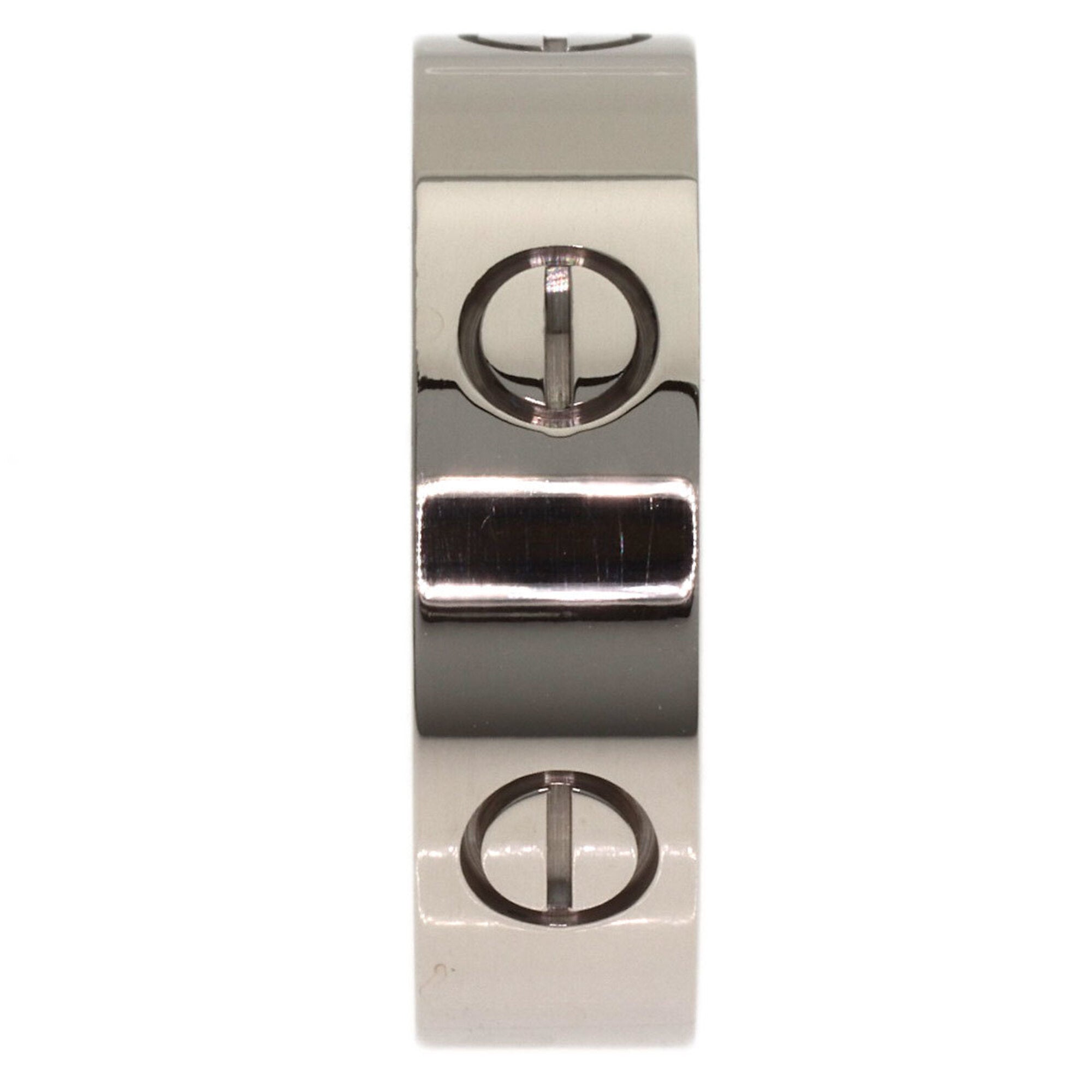 Cartier White Gold White Gold (18K) Band Ring (Pre-Owned)