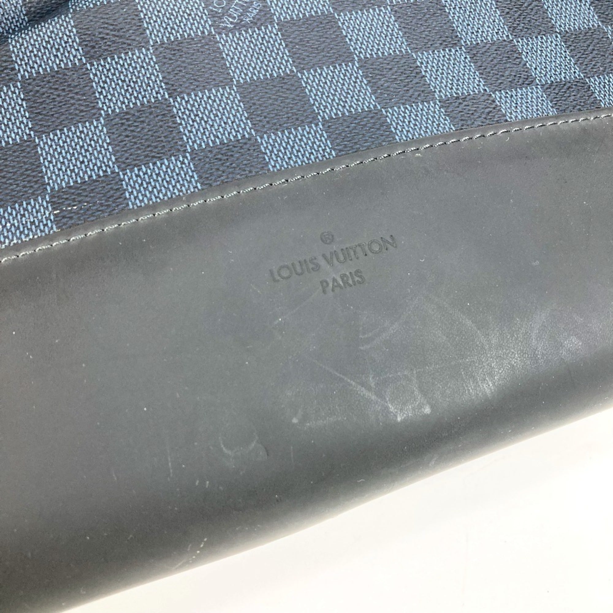 Louis Vuitton Damier Cobalt Navy Handbag Shoulder Bag (Pre-Owned)