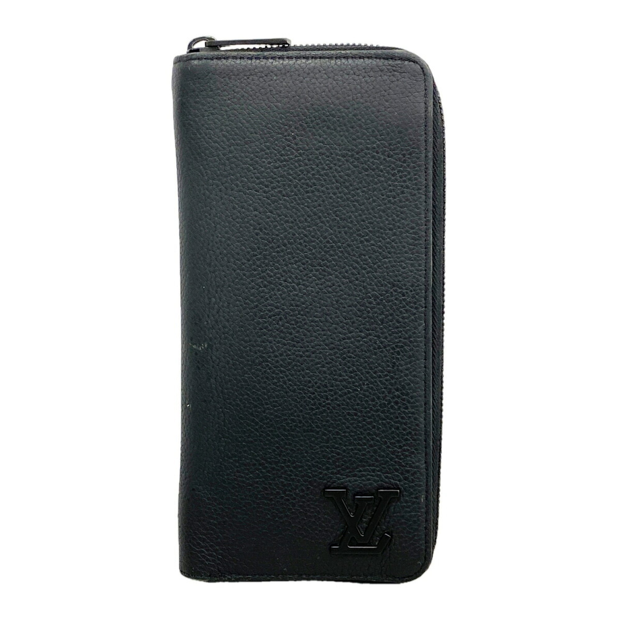 Louis Vuitton Noir Long Wallet (Bi-Fold) (Pre-Owned)