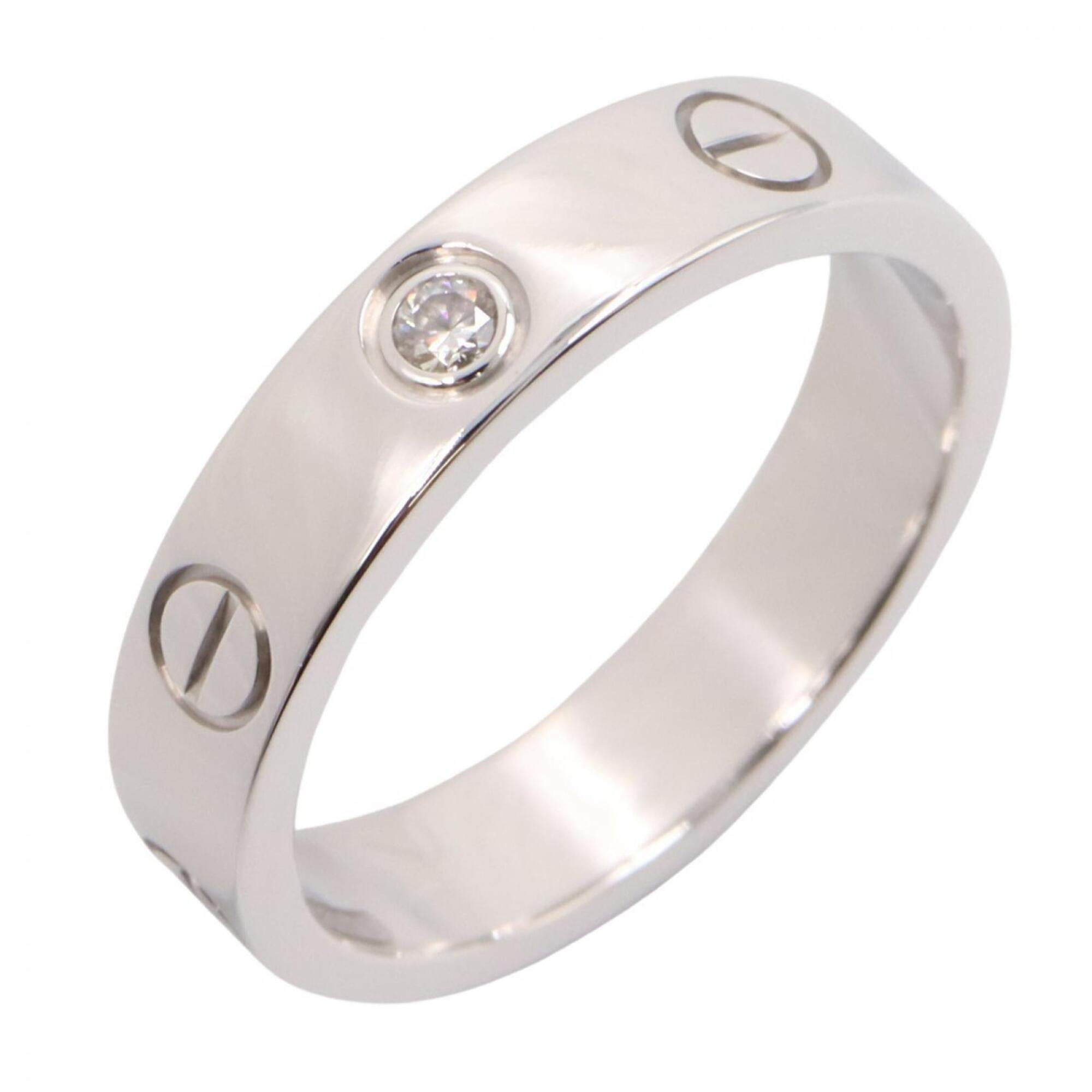 Cartier White Gold White Gold (18K) Band Ring (Pre-Owned)