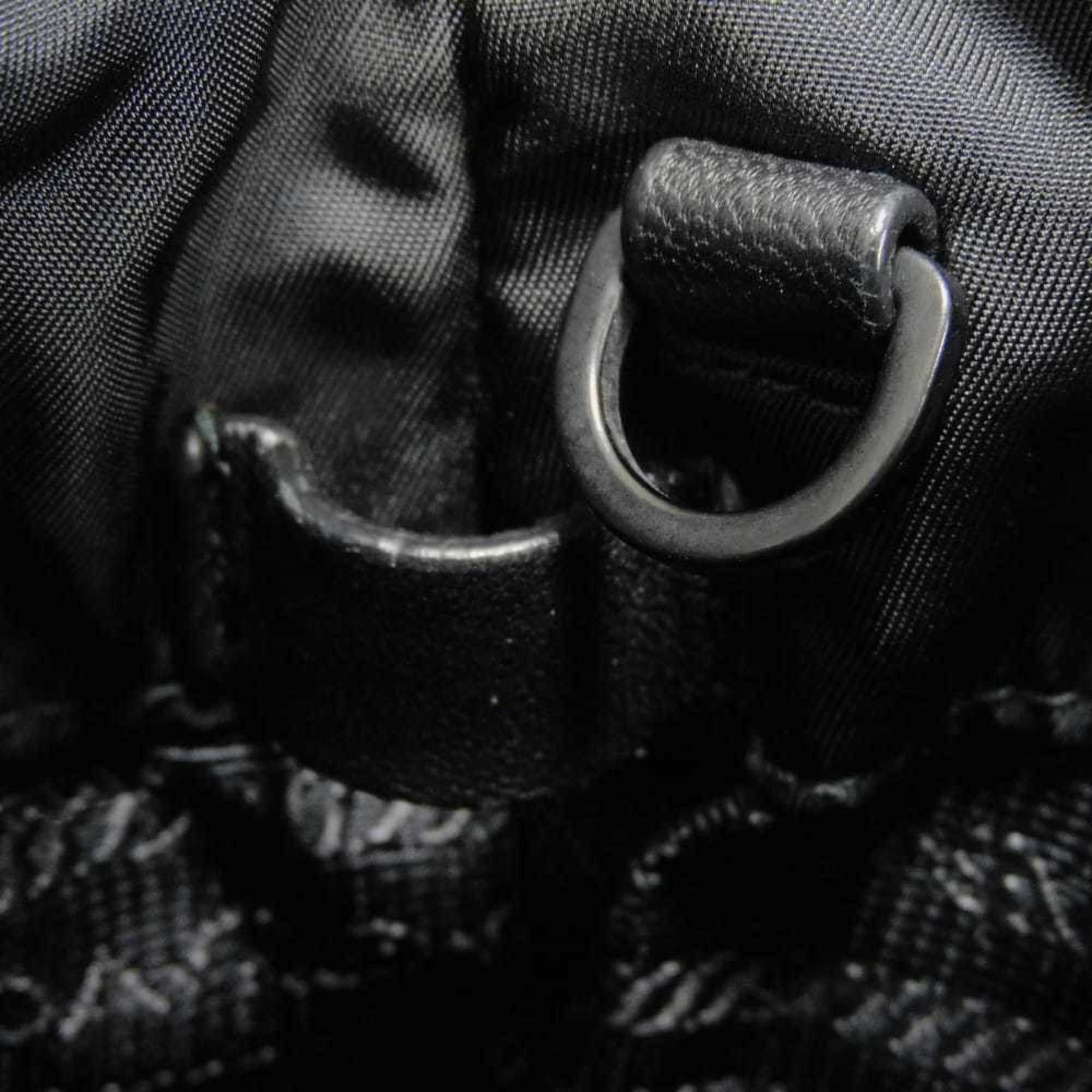 Prada Black Nero Nylon Shoulder Bag Tote Bag (Pre-Owned)