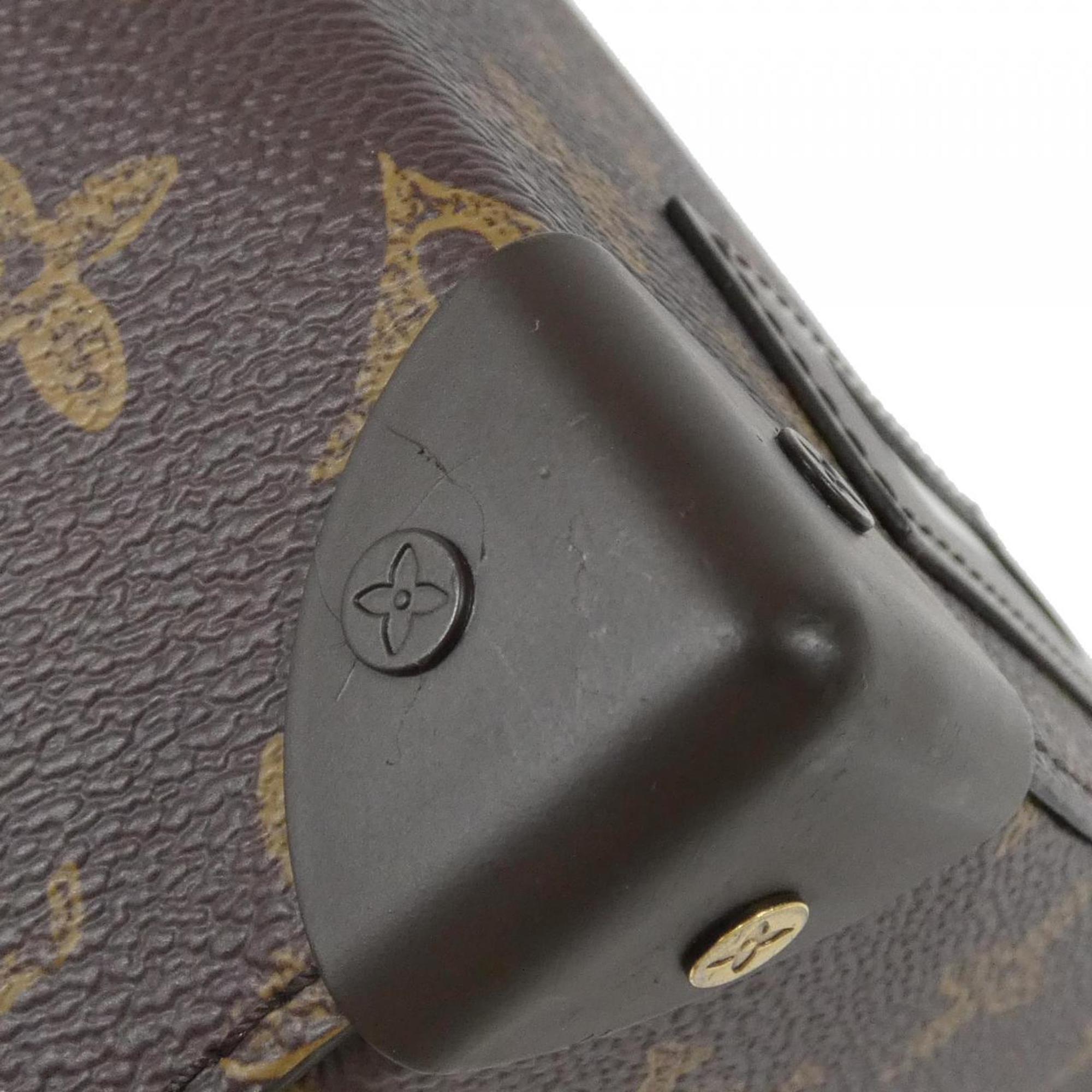 Louis Vuitton Marron Coated Canvas Handbag (Pre-Owned)