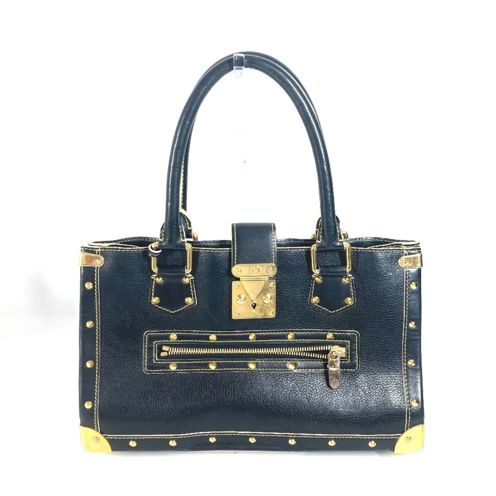 Louis Vuitton Suhali Black Suhali Leather Shoulder Bag Tote Bag (Pre-Owned)