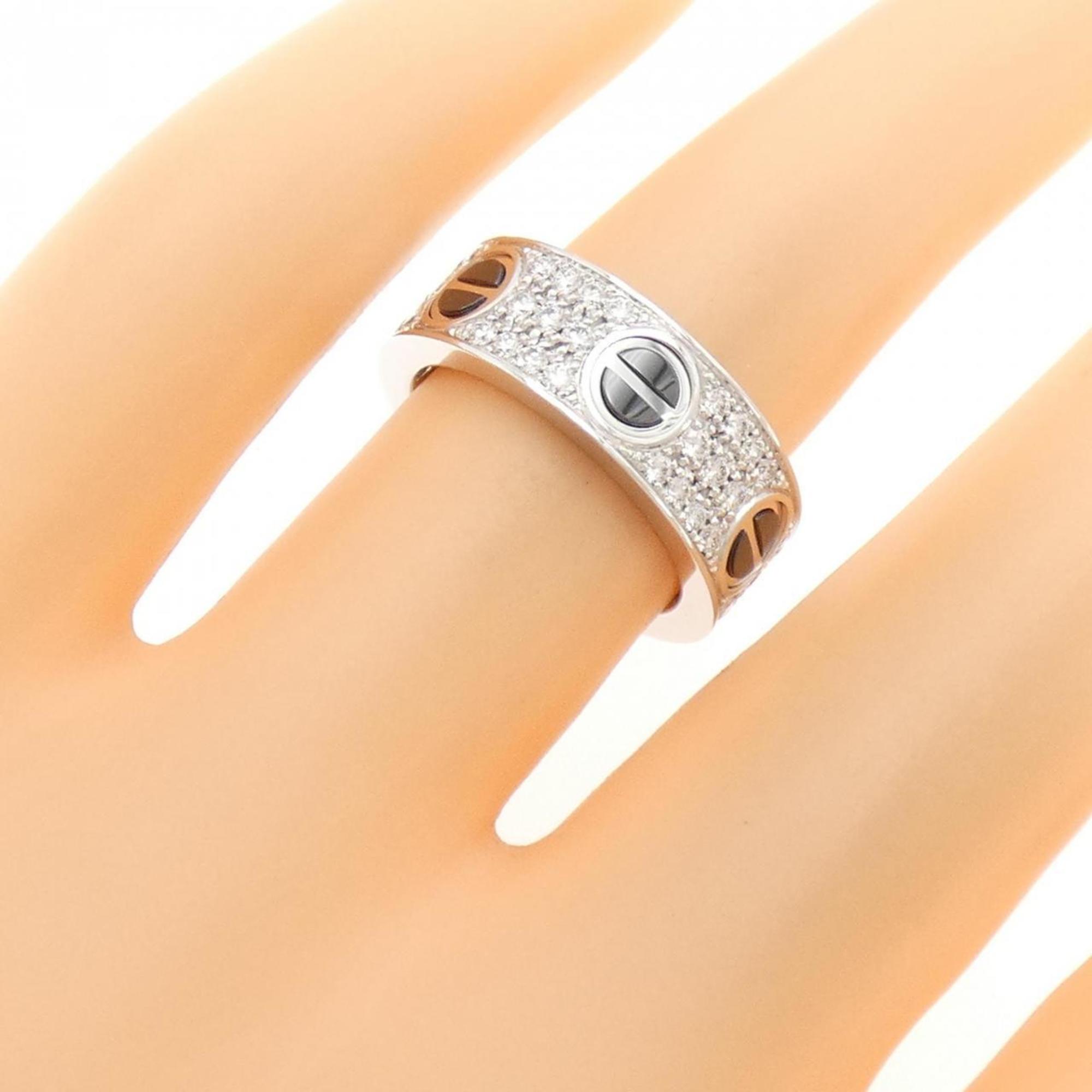 Cartier White Gold White Gold (18K) Band Ring (Pre-Owned)