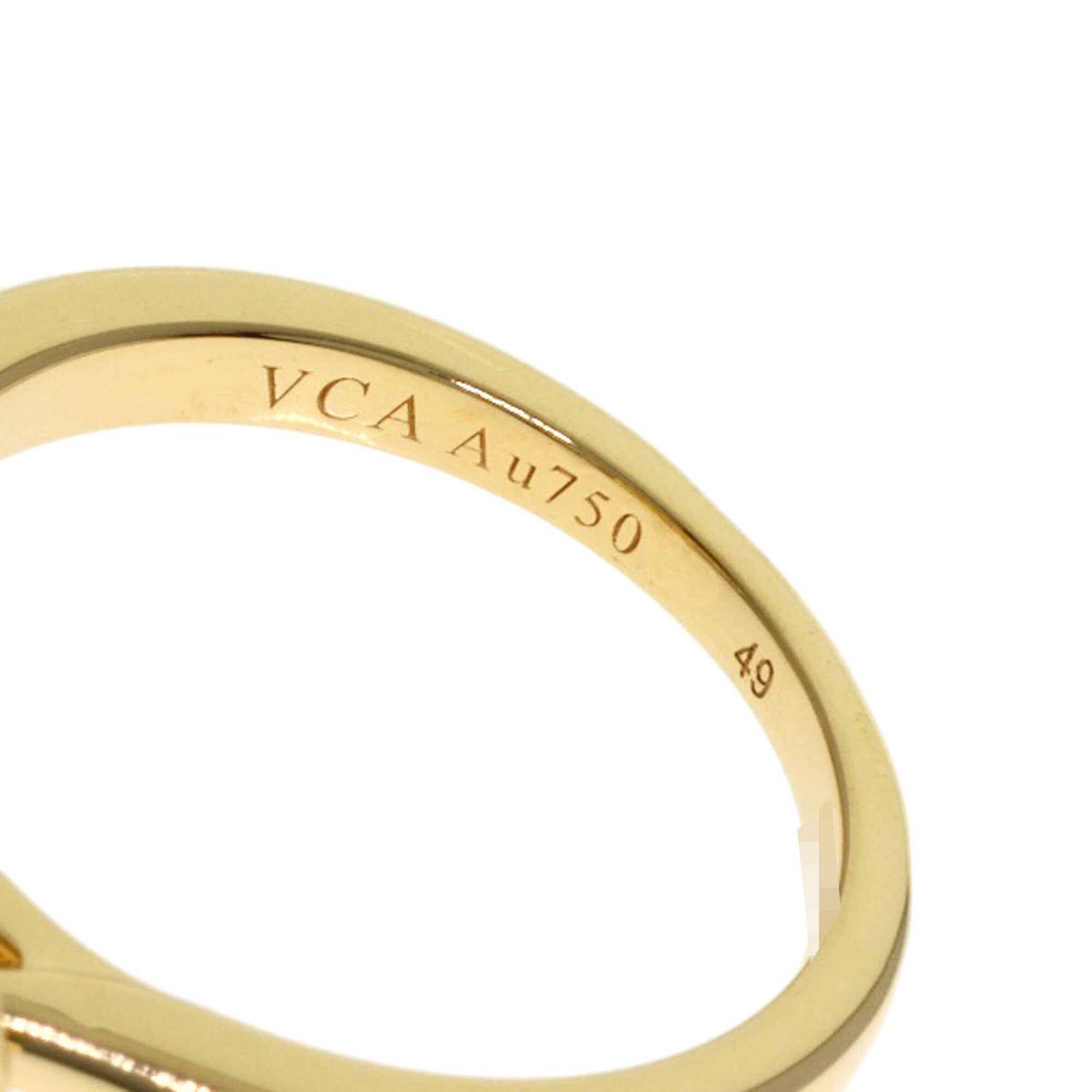 Van Cleef & Arpels Yellow Gold (18K) Band Ring (Pre-Owned)