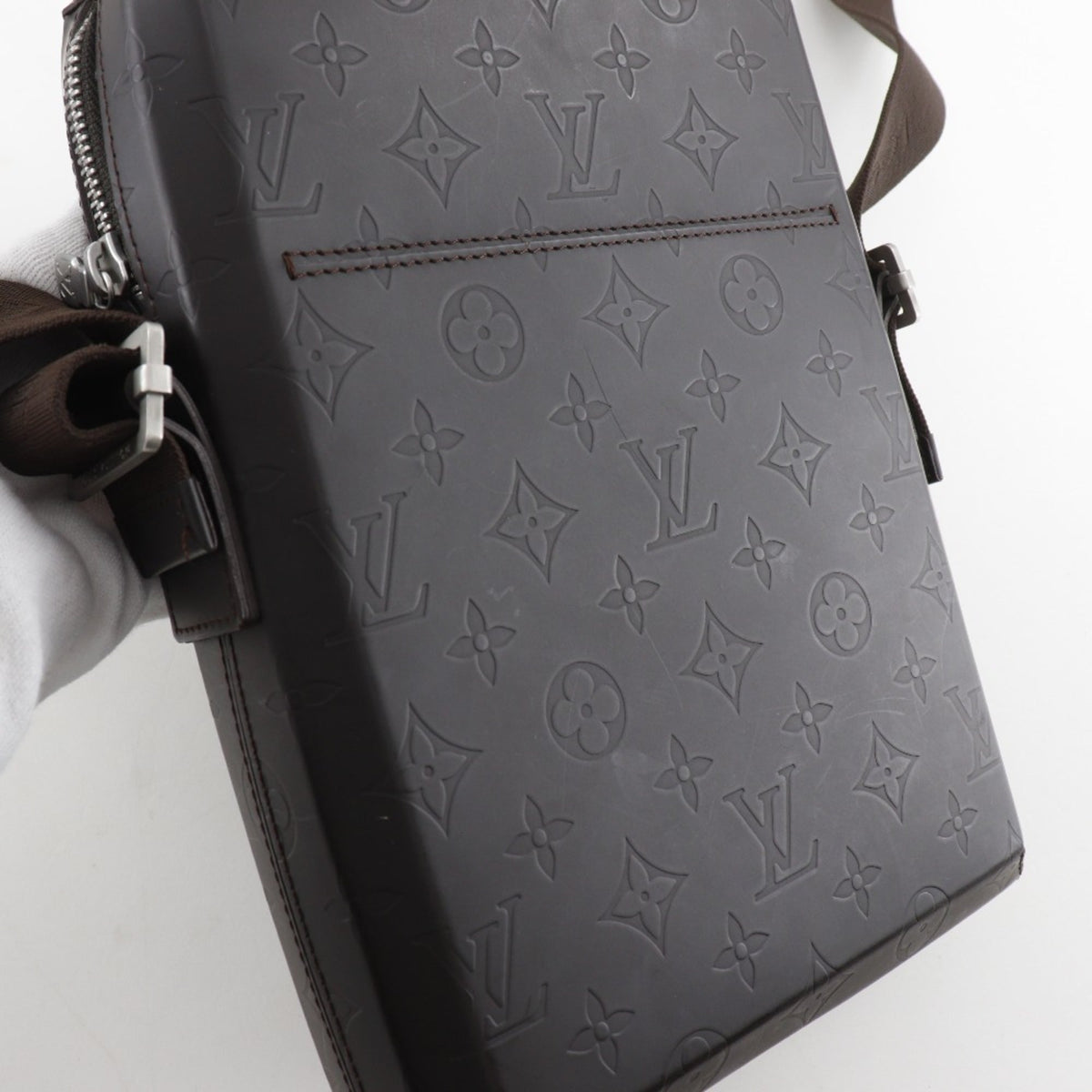 Louis Vuitton Brown Leather Shoulder Bag (Pre-Owned)
