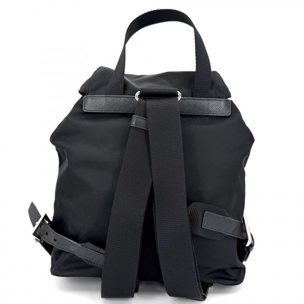 Prada Black Nylon Backpack (Pre-Owned)