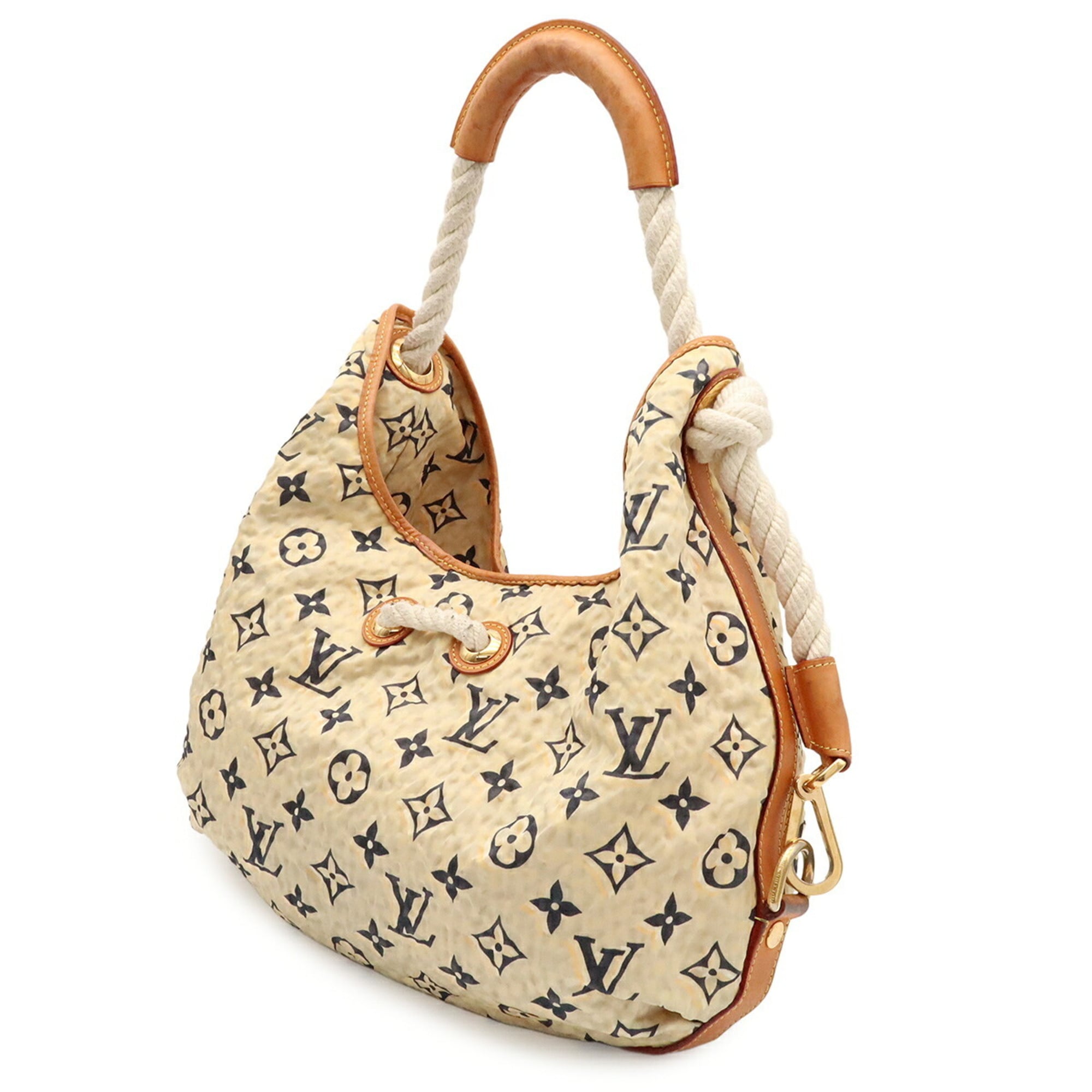Louis Vuitton Beige Nylon Shoulder Bag (Pre-Owned)