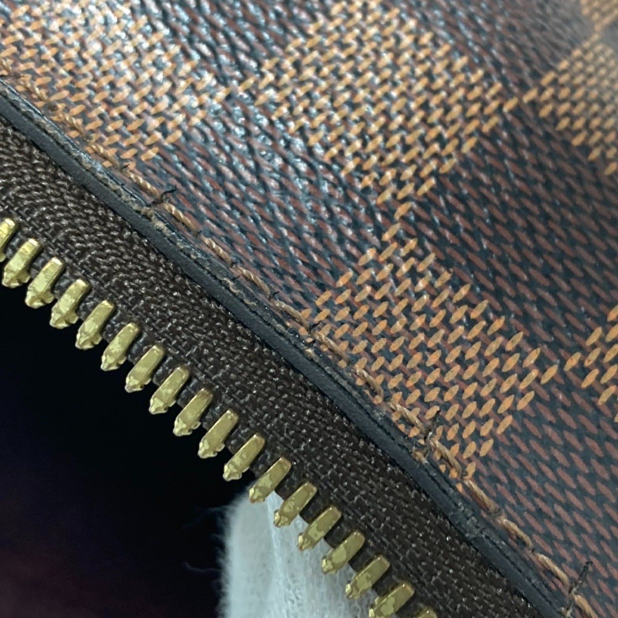 Louis Vuitton Brown Damier Canvas Damier Canvas Shoulder Bag (Pre-Owned)