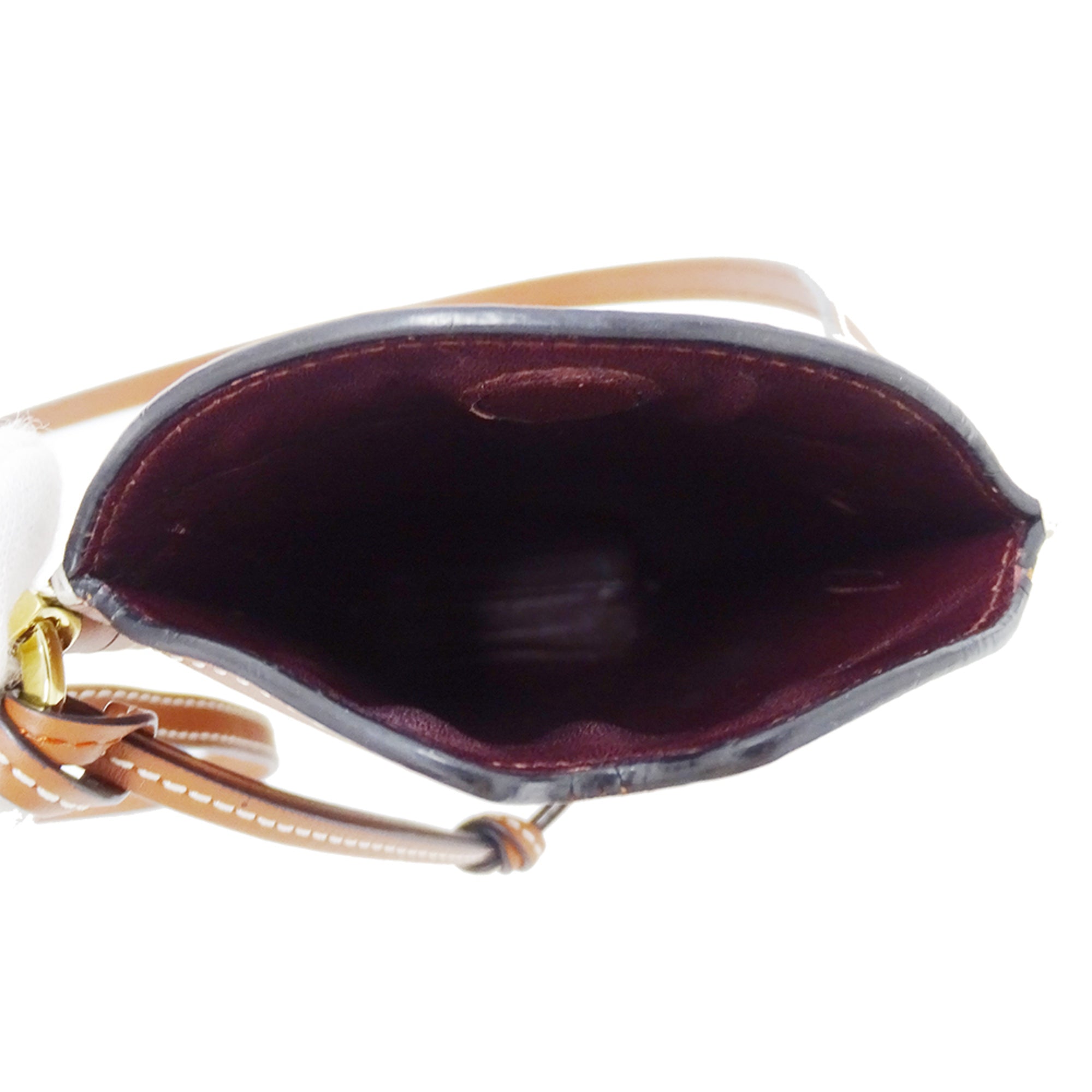 Loewe Brown Leather Handbag Shoulder Bag (Pre-Owned)