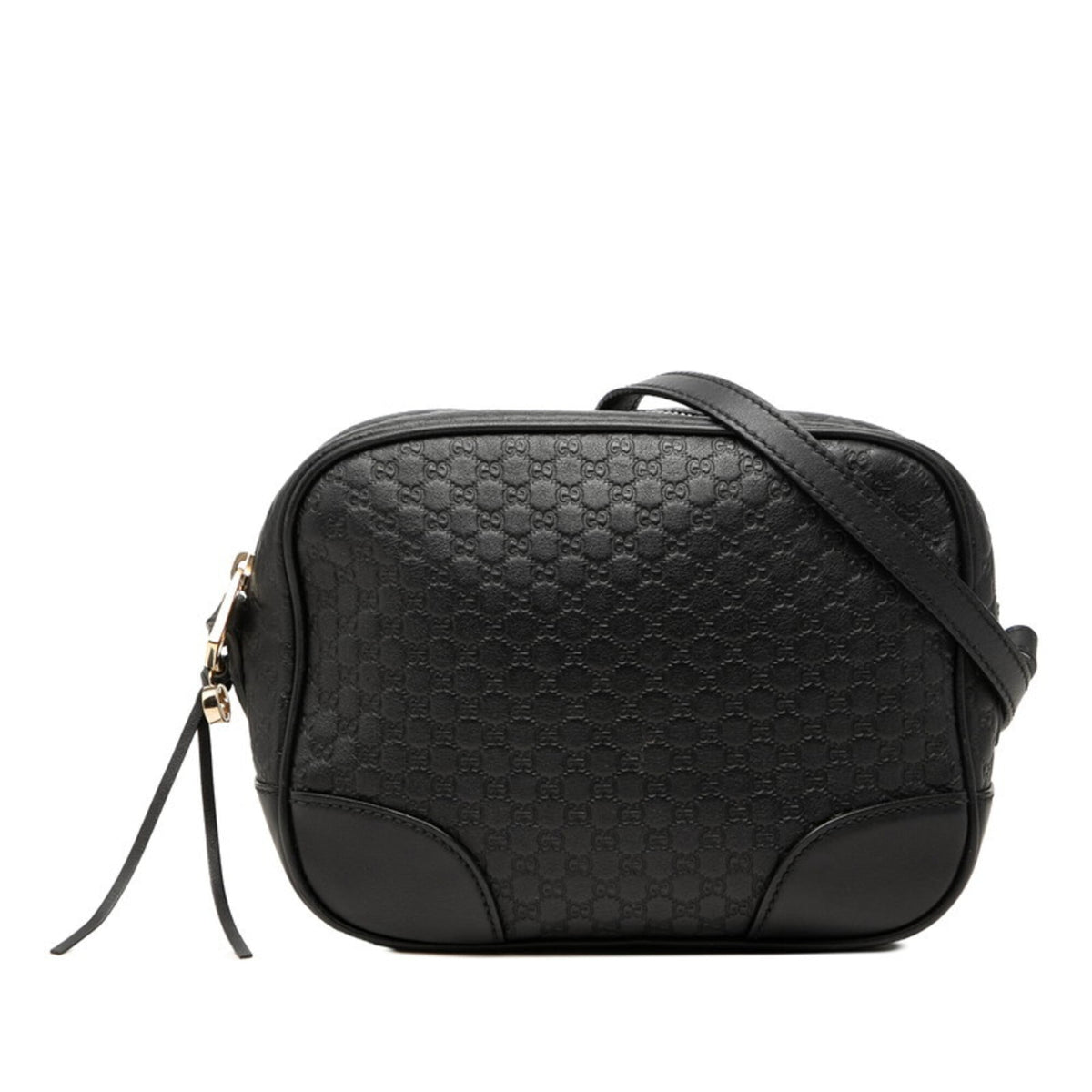Gucci Black Leather Shoulder Bag (Pre-Owned)