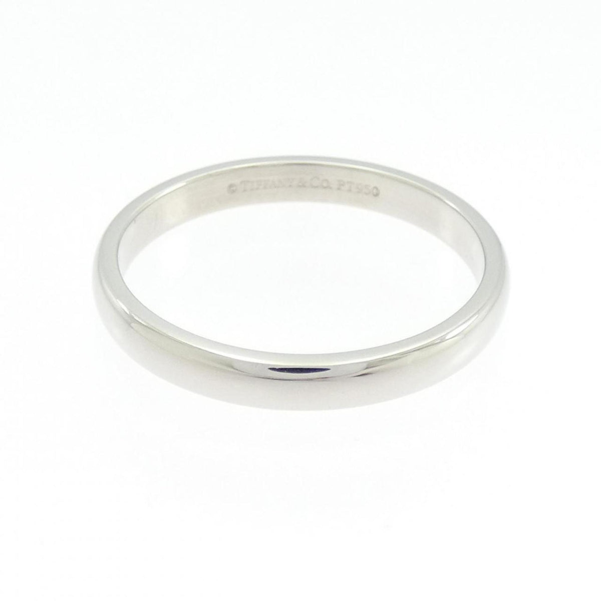 Tiffany Platinum 950 Band Ring (Pre-Owned)