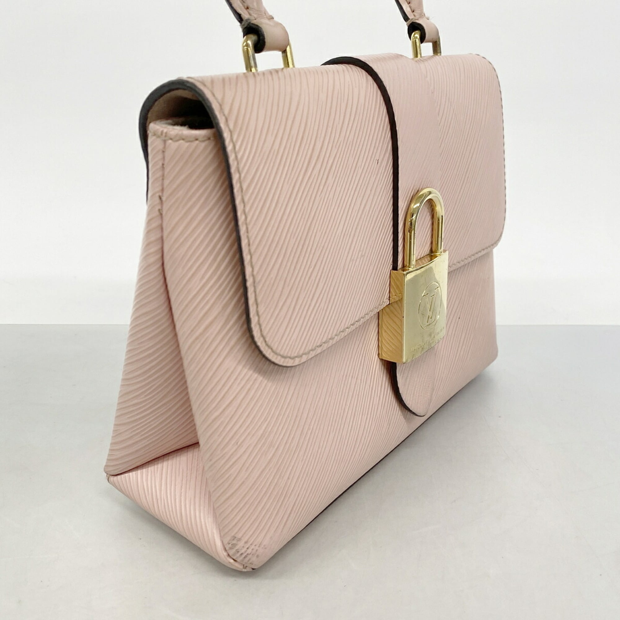 Louis Vuitton Rose Ballerine Handbag (Pre-Owned)