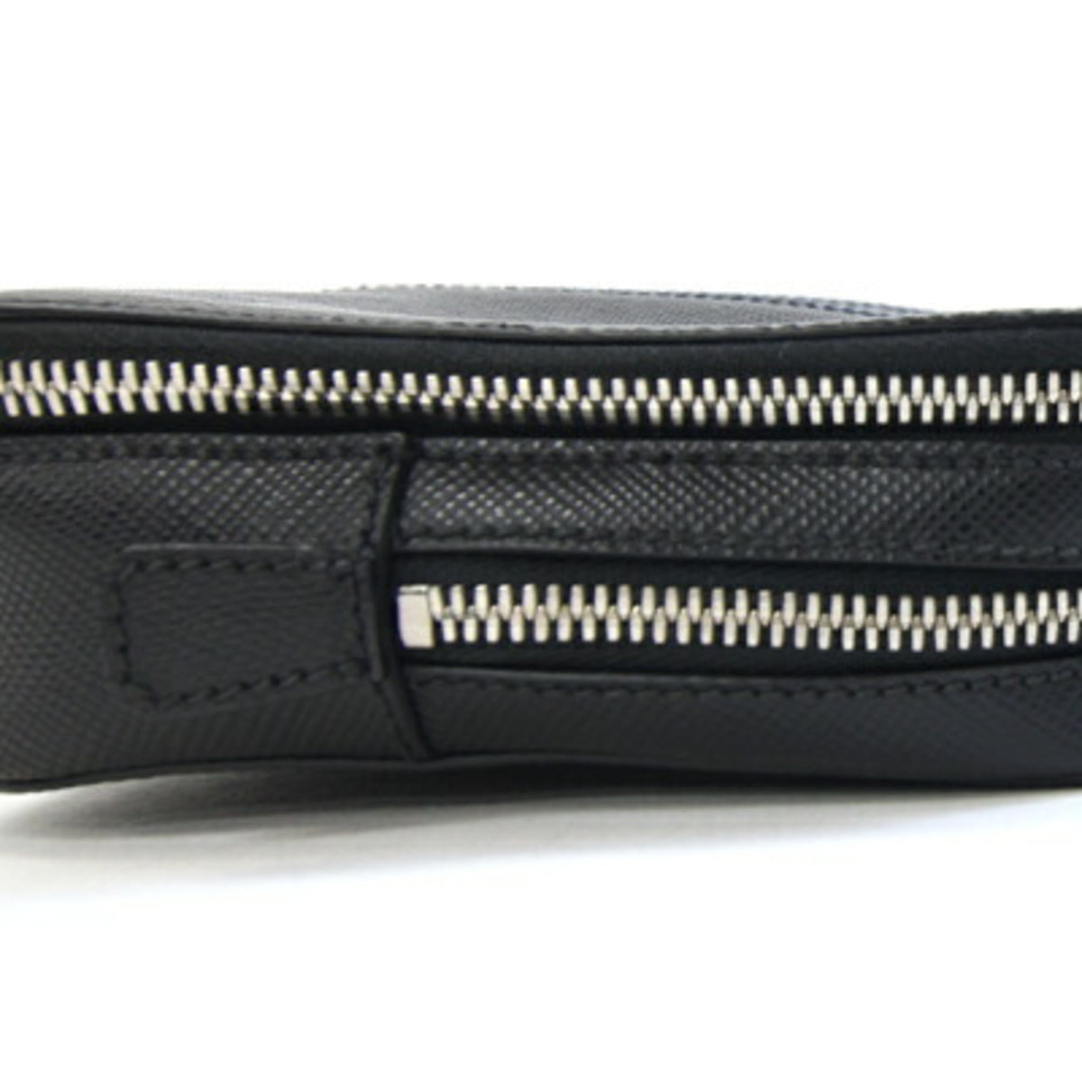 Prada Black Leather Clutch Bag (Pre-Owned)