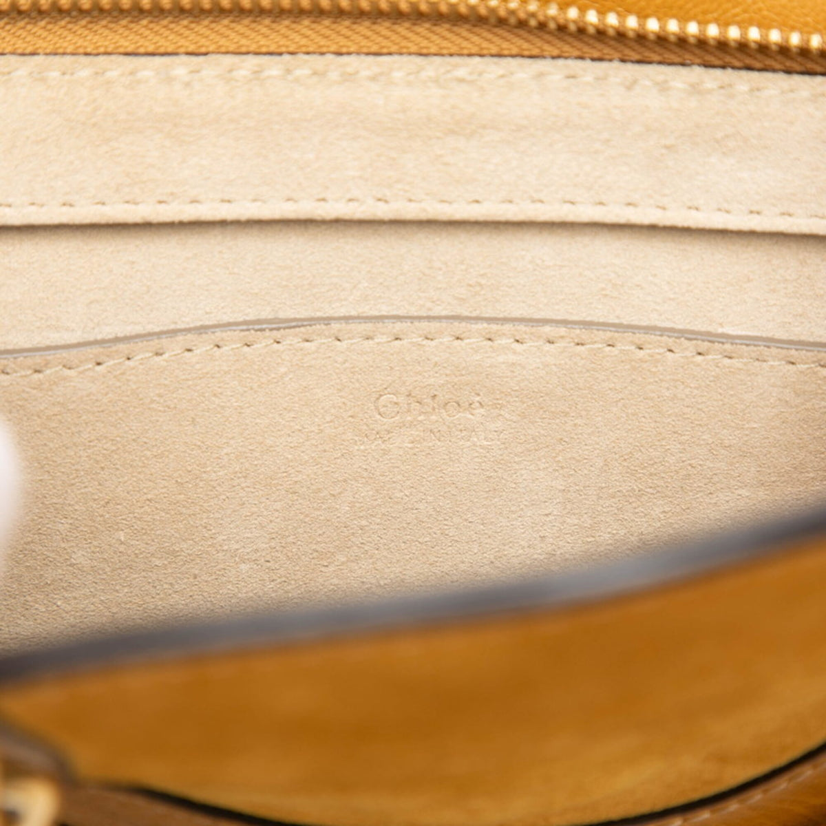 Chloé Brown Leather Suede Handbag Shoulder Bag (Pre-Owned)
