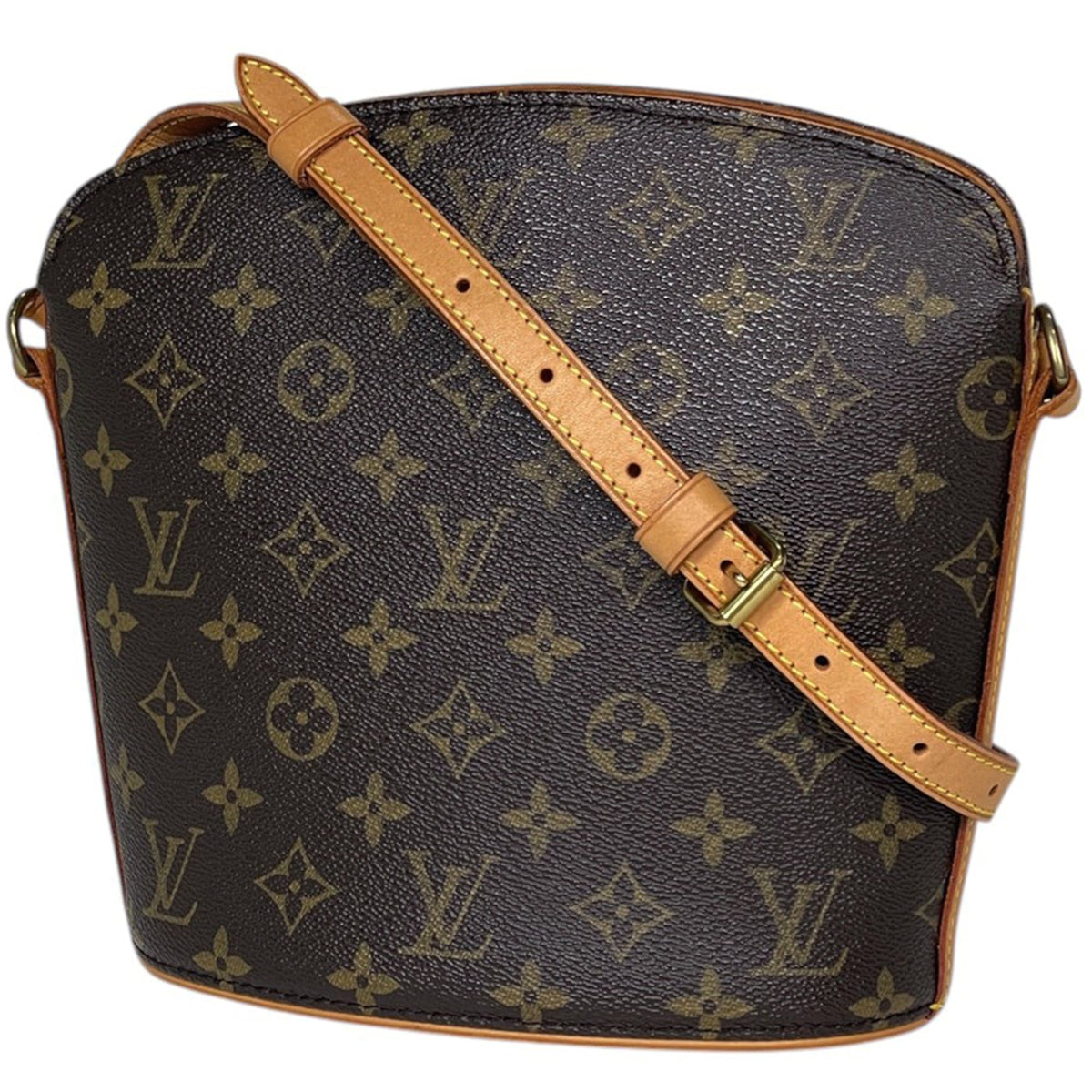 Louis Vuitton Brown Monogram Shoulder Bag (Pre-Owned)