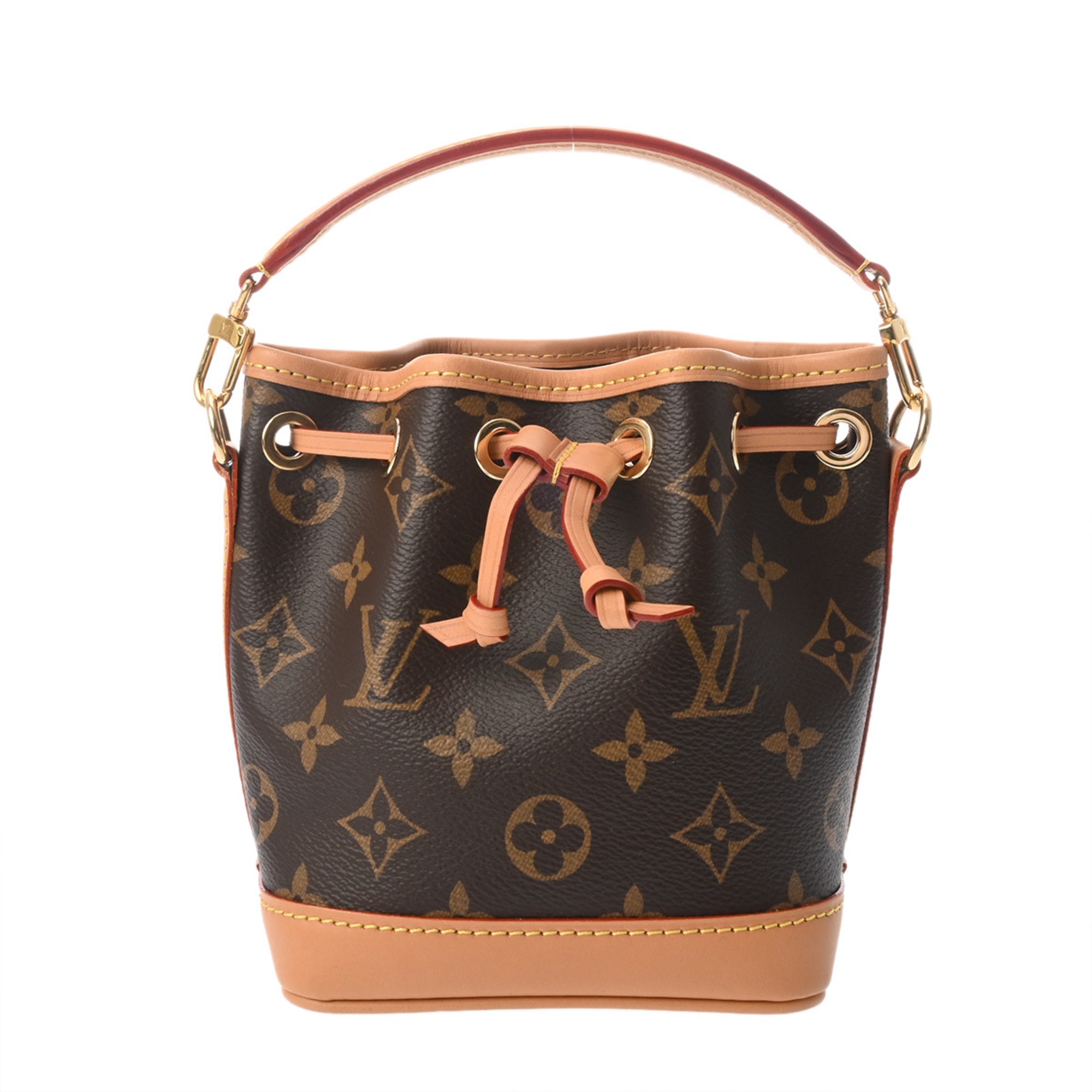 Louis Vuitton Brown Monogram Canvas Shoulder Bag (Pre-Owned)