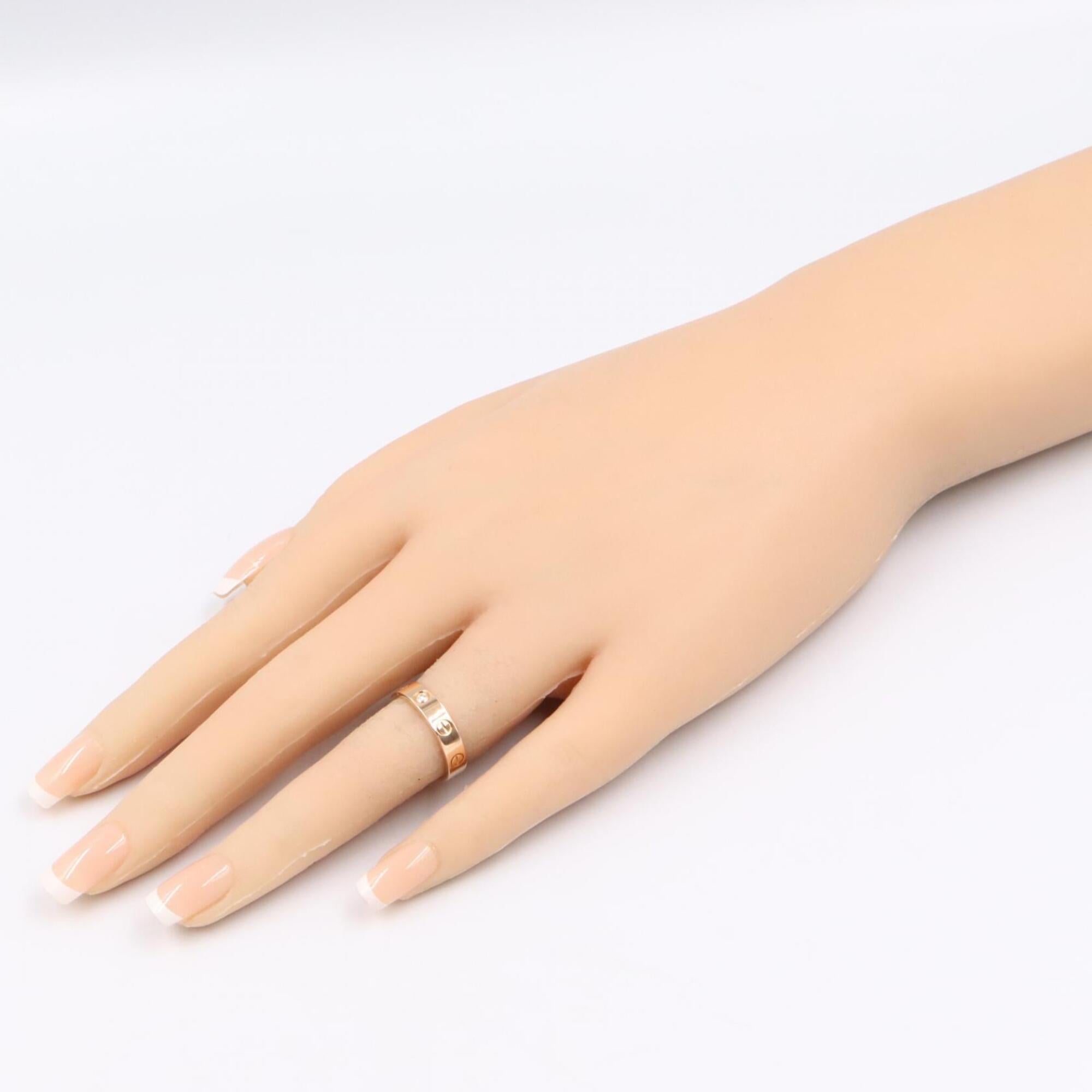 Cartier Gold Clear Pink Gold (18K) Band Ring (Pre-Owned)