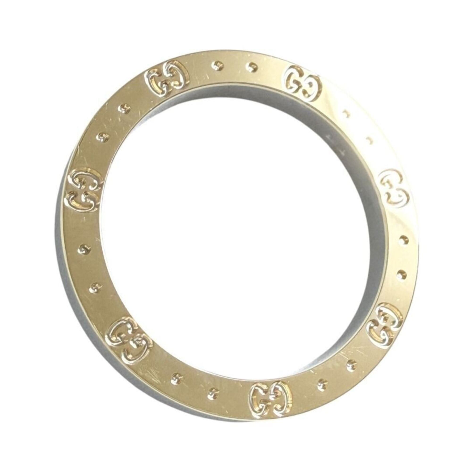 Gucci Yellow Gold Yellow Gold (18K) Stainless Steel Band Ring (Pre-Owned)