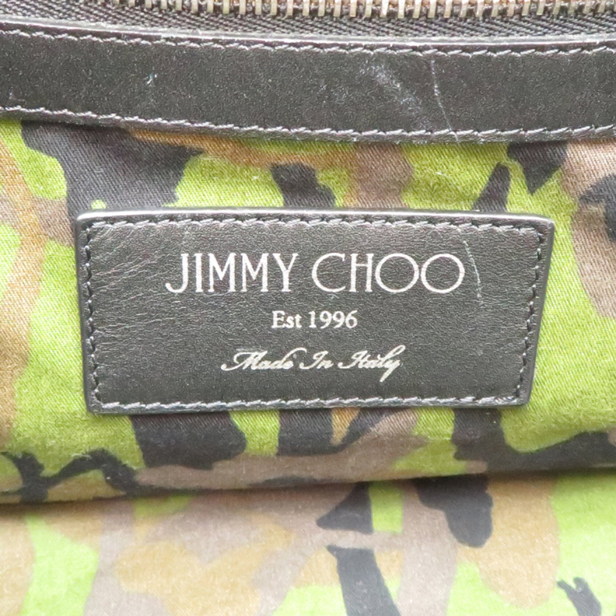 Jimmy Choo Black Leather Tote Bag (Pre-Owned)