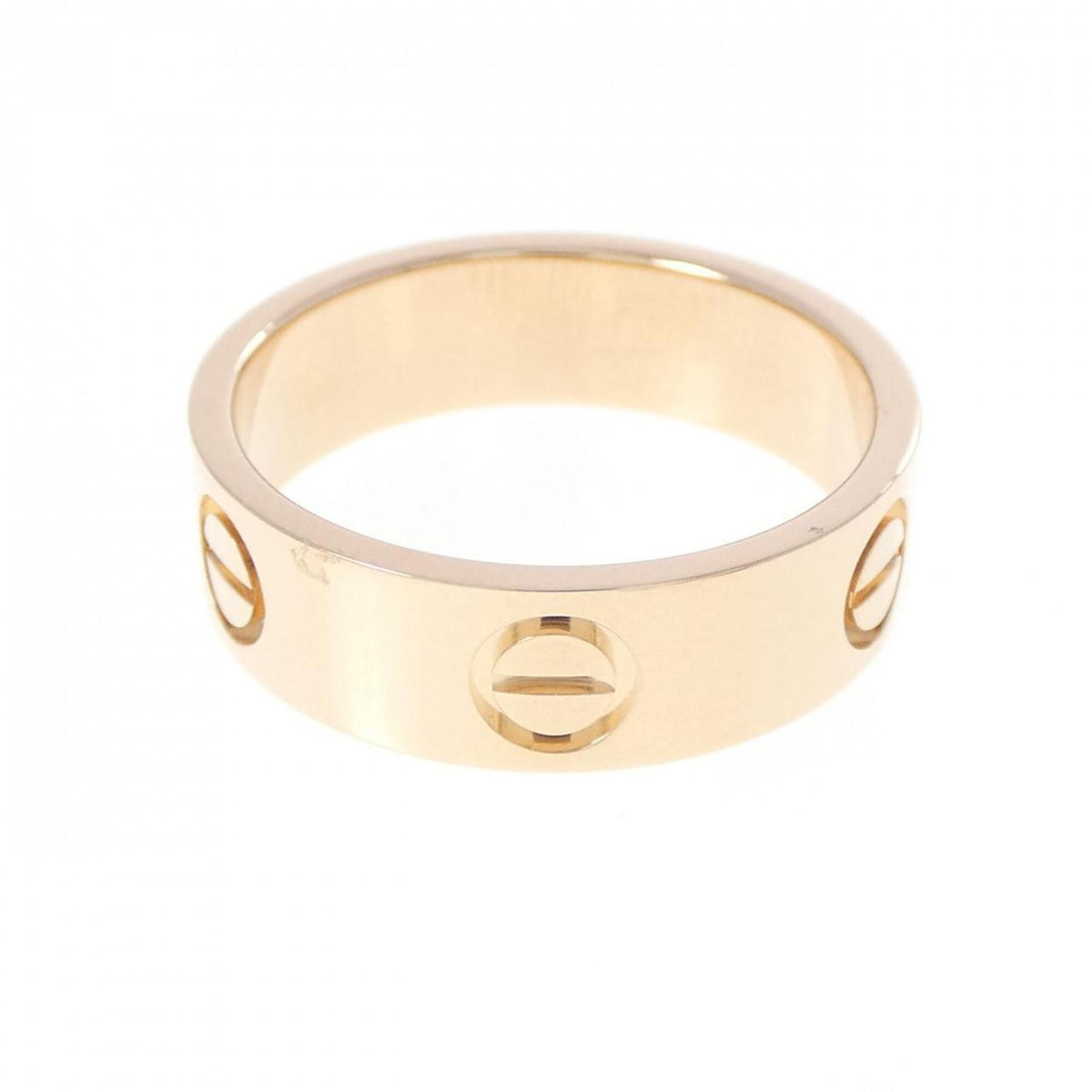 Cartier Love Pink Gold (18K) Band Ring (Pre-Owned)