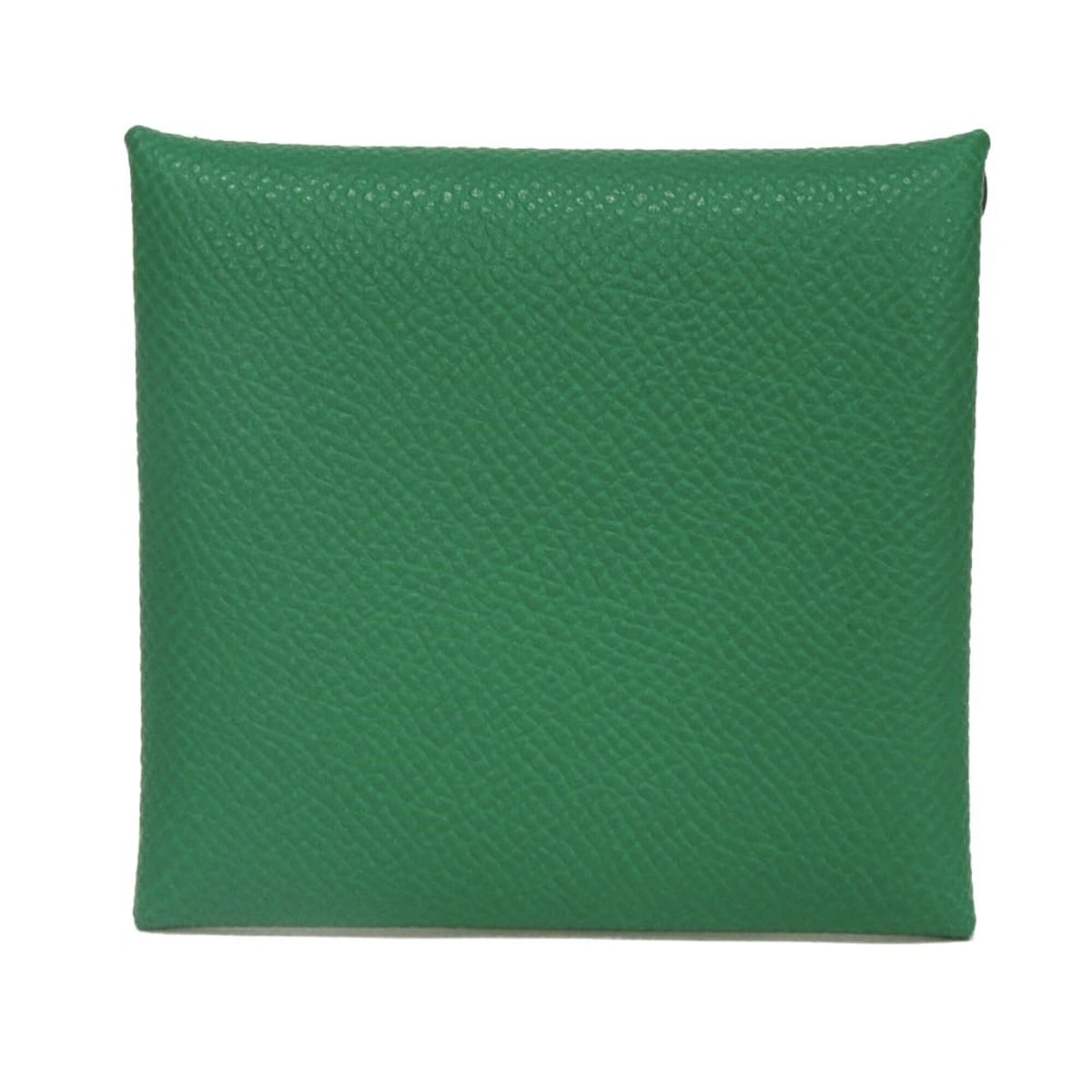 Hermes Bicolor Green Epsom Leather Coin Purse/Coin Case (Pre-Owned)