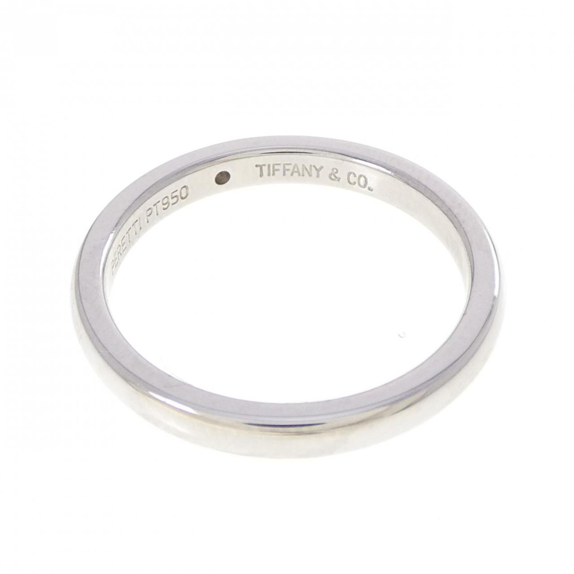 Tiffany Platinum 950 Band Ring (Pre-Owned)