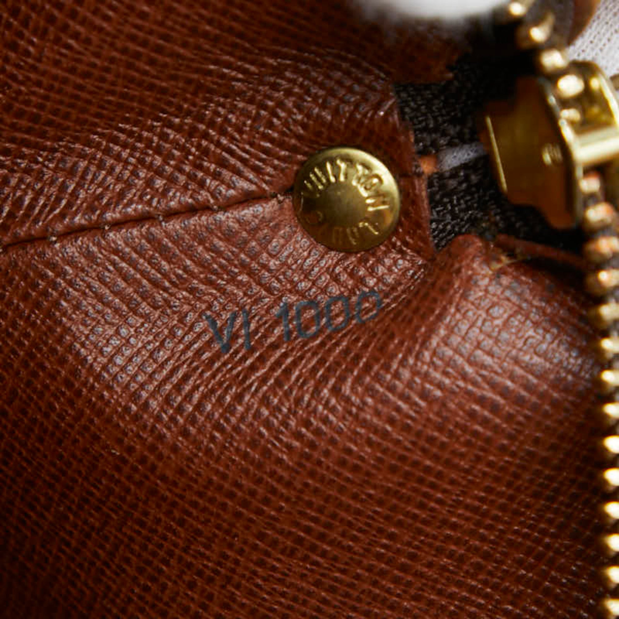 Louis Vuitton Brown Pvc Leather Shoulder Bag (Pre-Owned)