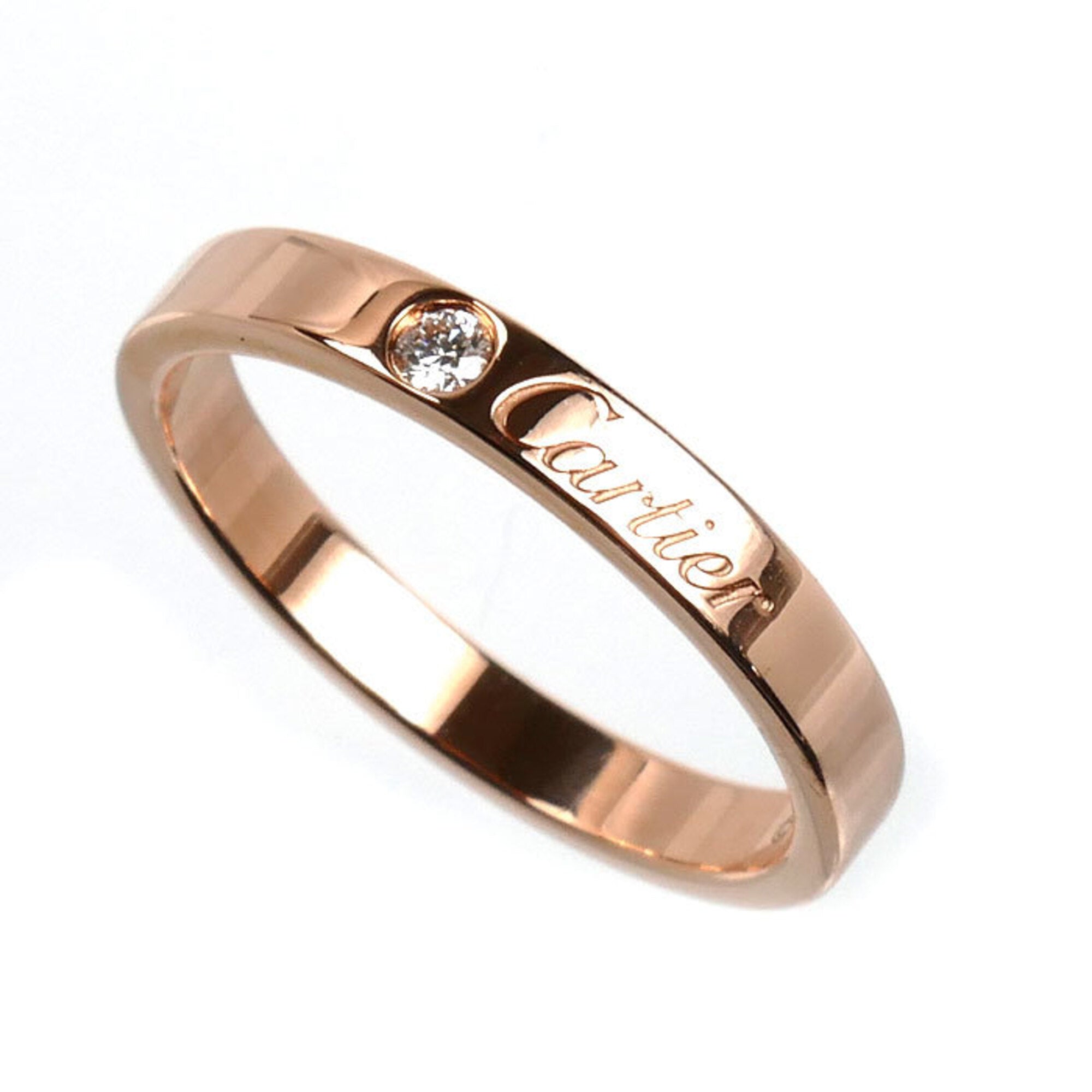 Cartier Pink Gold (18K) Band Ring (Pre-Owned)