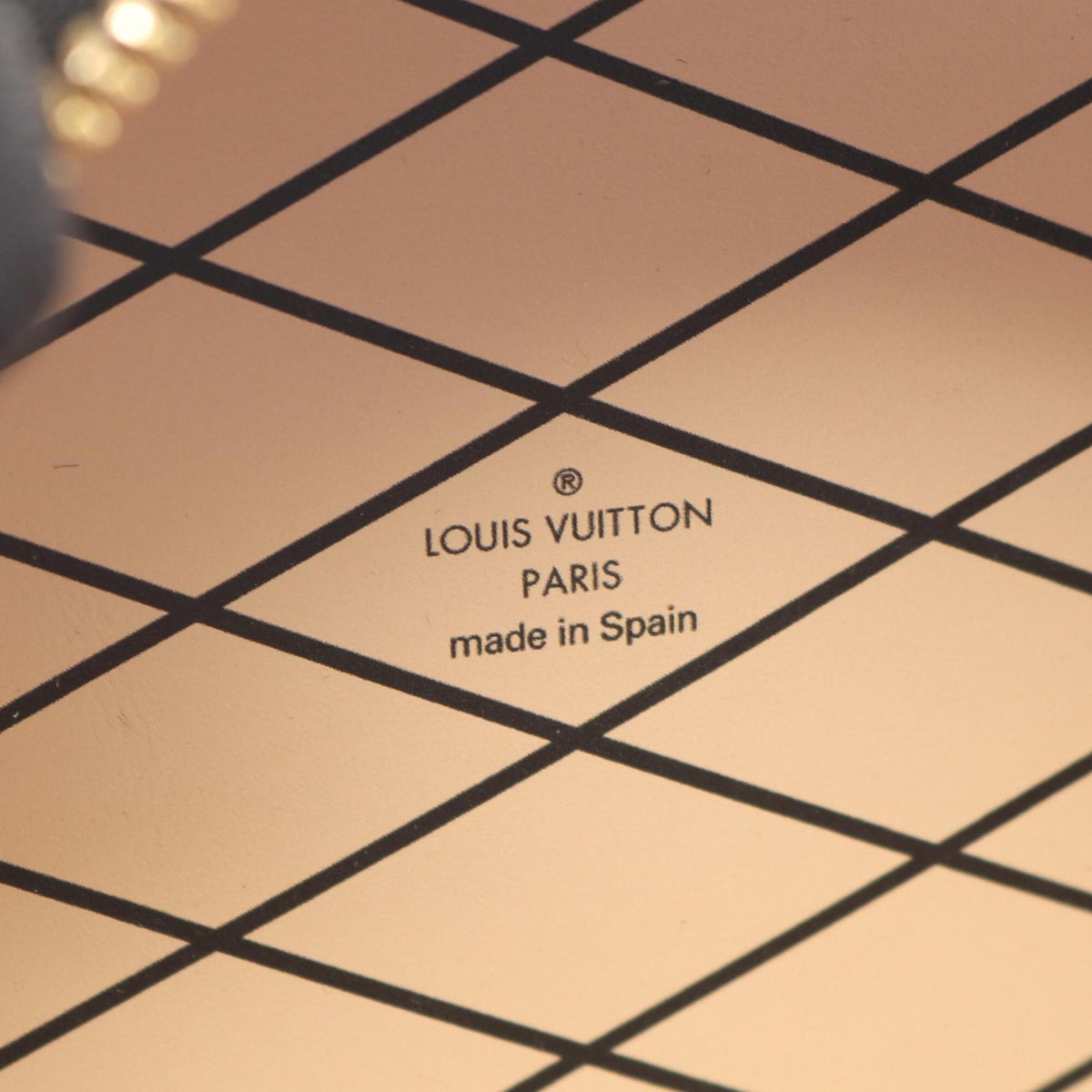 Louis Vuitton Black Brown Monogram Reverse Coated Canvas Leather Handbag (Pre-Owned)