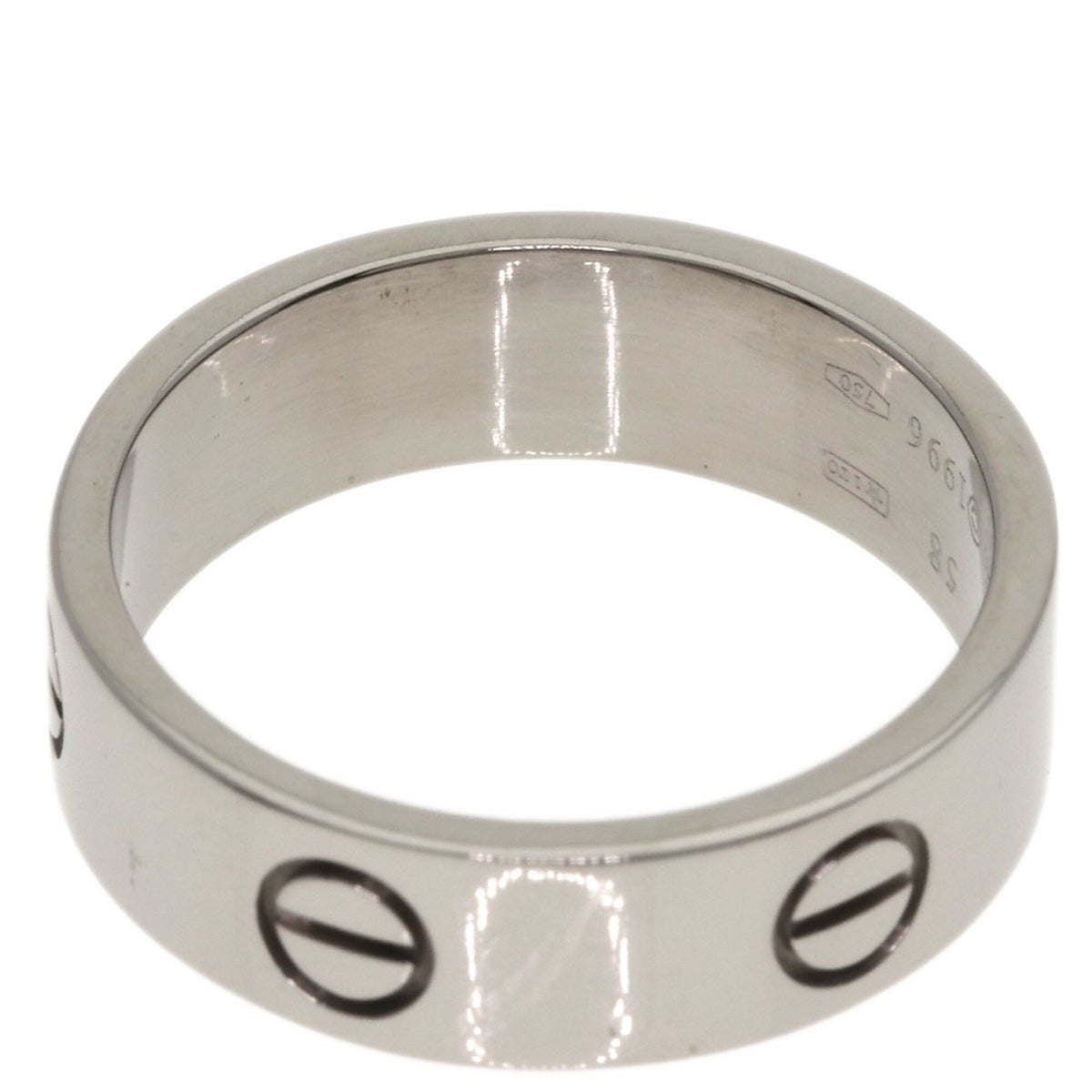 Cartier White Gold (18K) Band Ring (Pre-Owned)