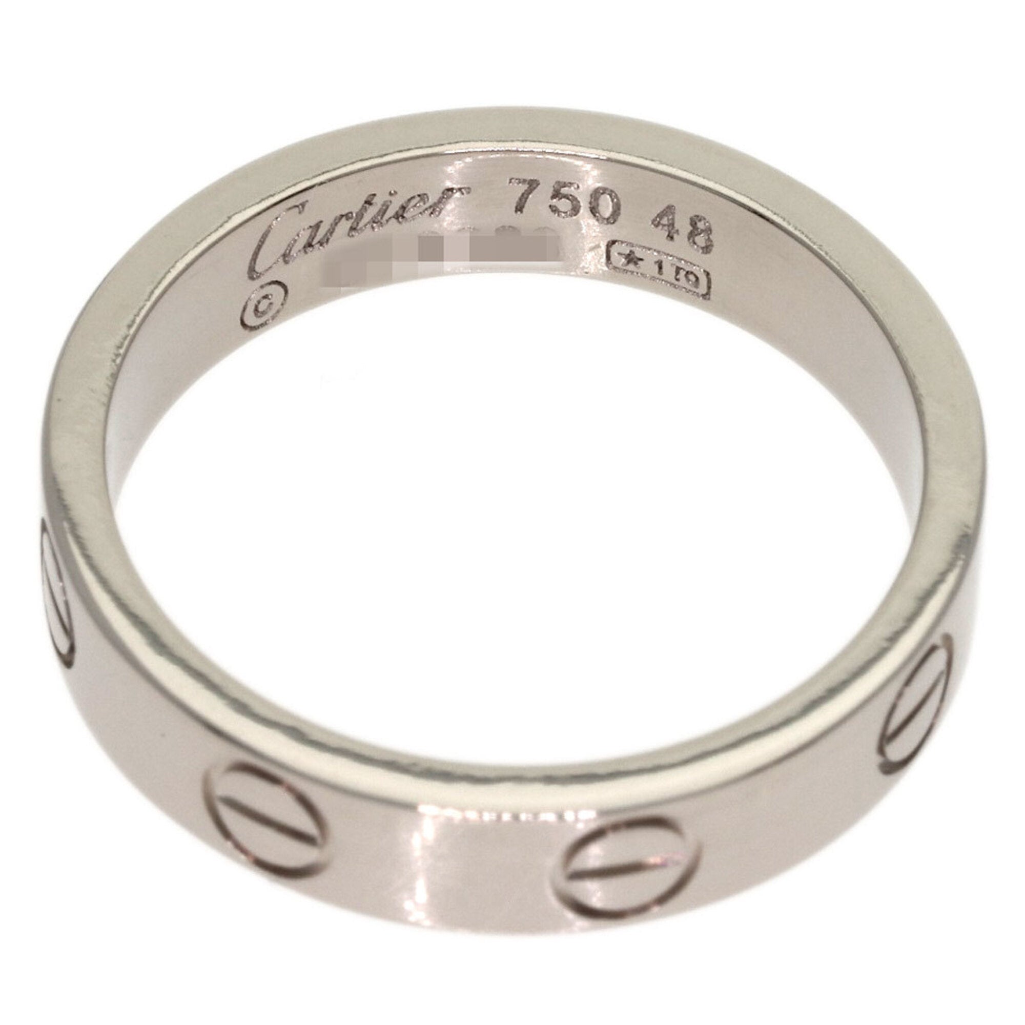 Cartier White Gold (18K) Band Ring (Pre-Owned)