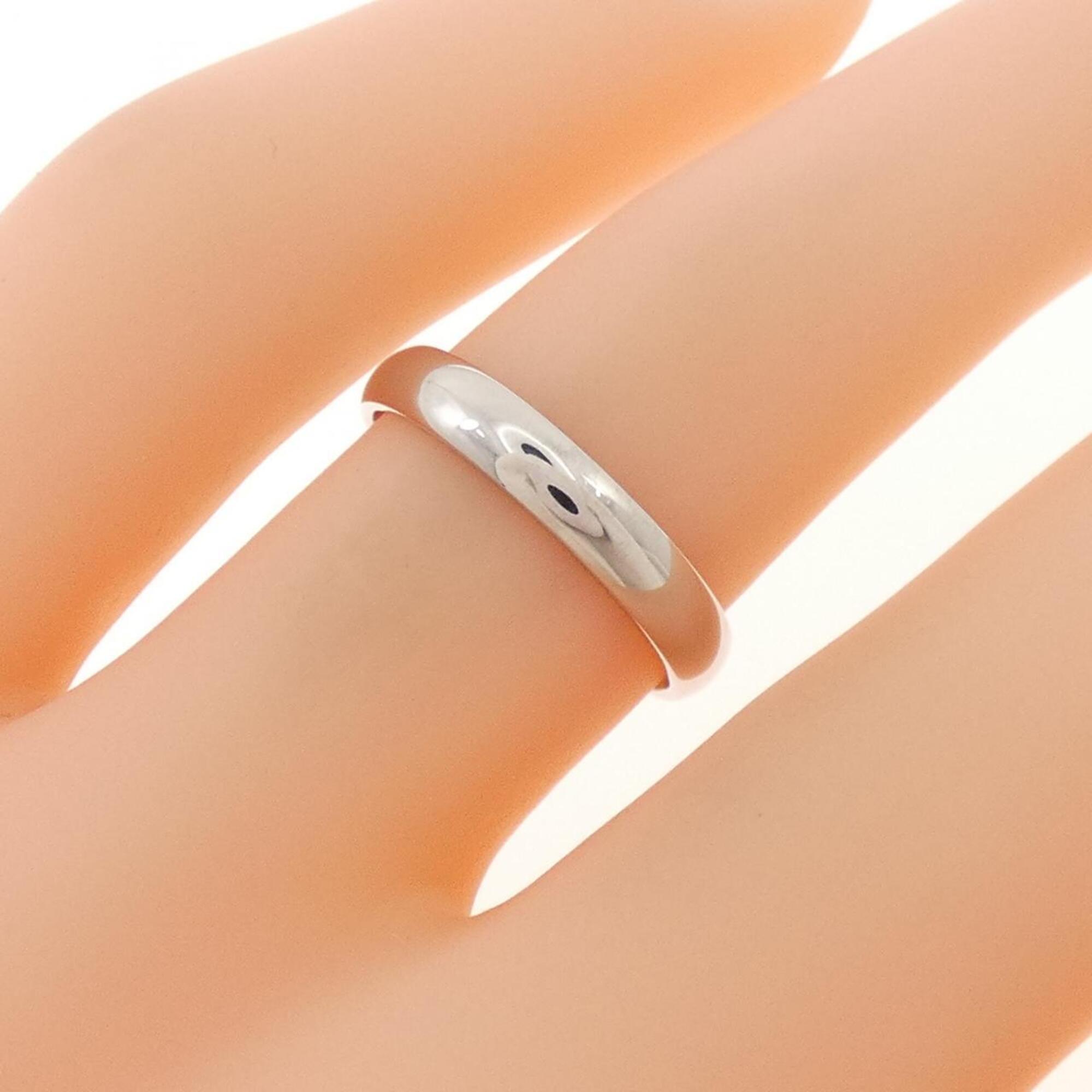 Van Cleef & Arpels Platinum 950 Band Ring (Pre-Owned)