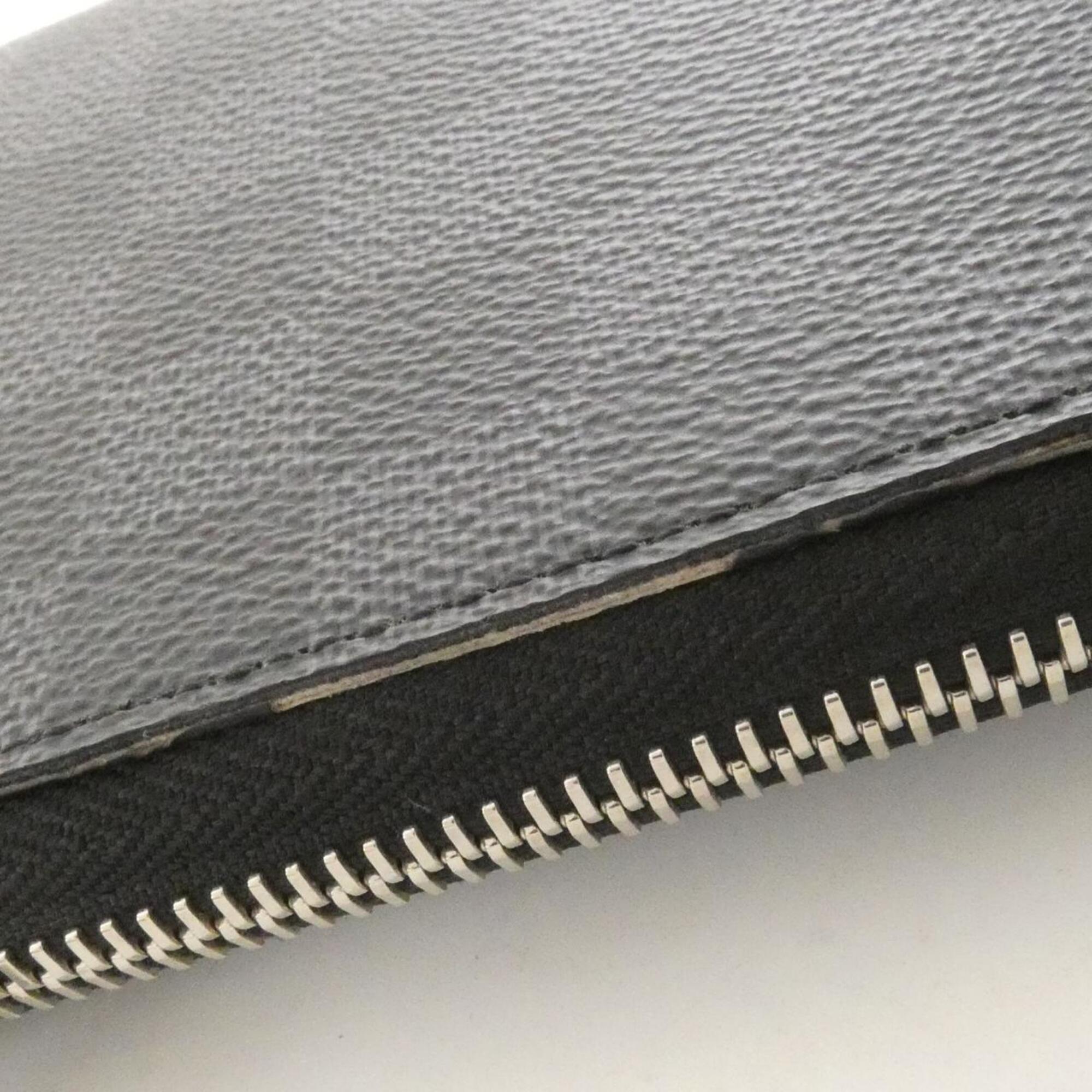 Louis Vuitton Graphite Coated Canvas Long Wallet (Bi-Fold) (Pre-Owned)