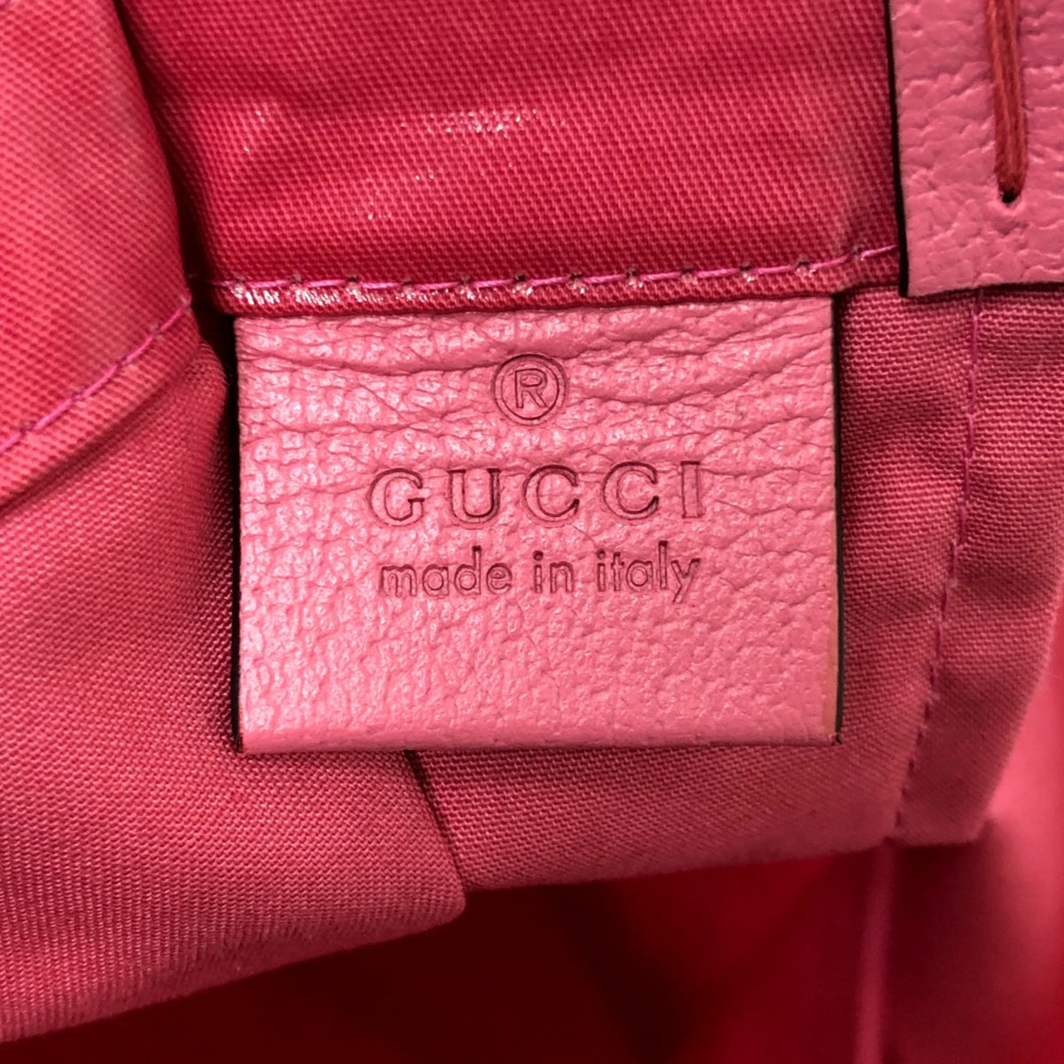Gucci Pink Cloth Handbag (Pre-Owned)