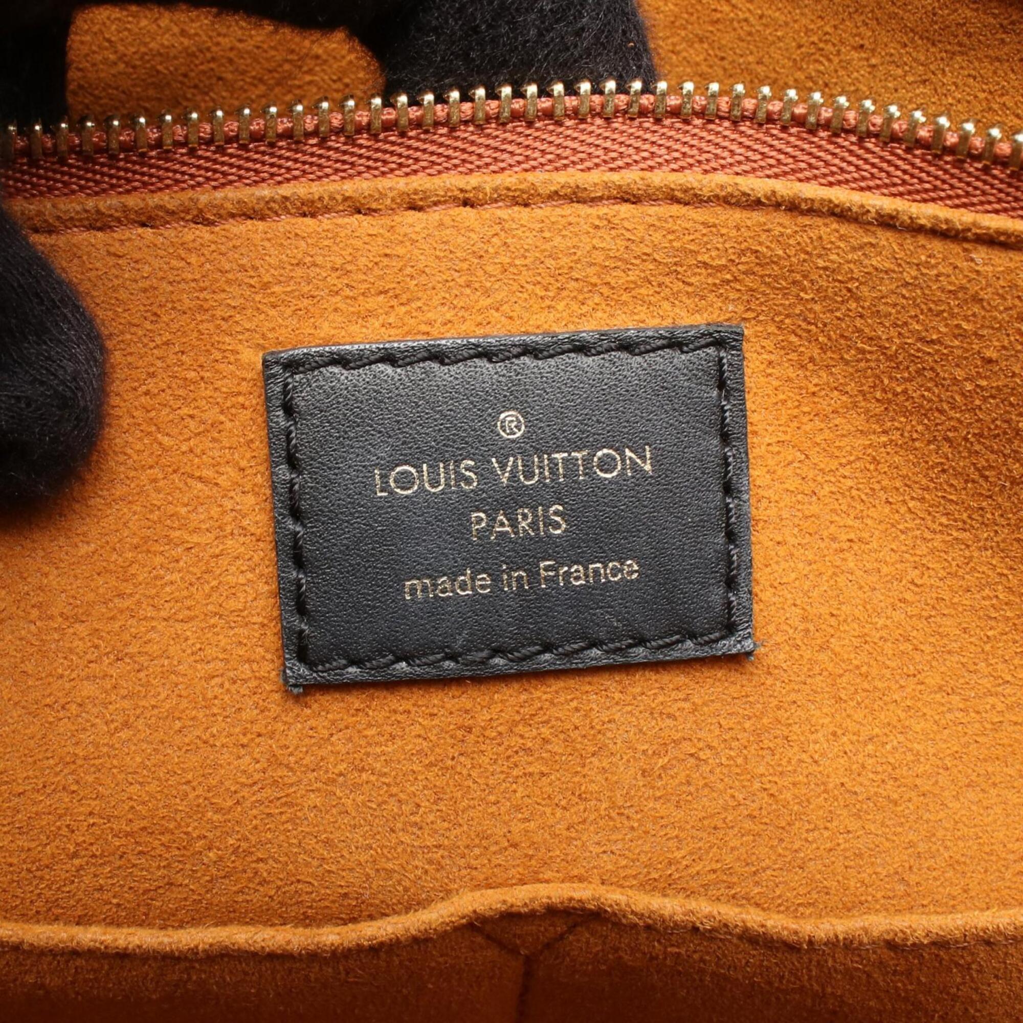 Louis Vuitton Black Monogram Empreinte Leather Handbag Tote Bag (Pre-Owned)