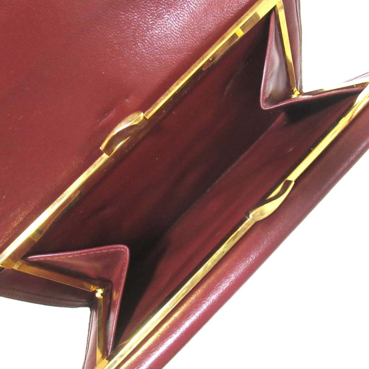 Cartier Bordeaux Long Wallet (Bi-Fold) (Pre-Owned)
